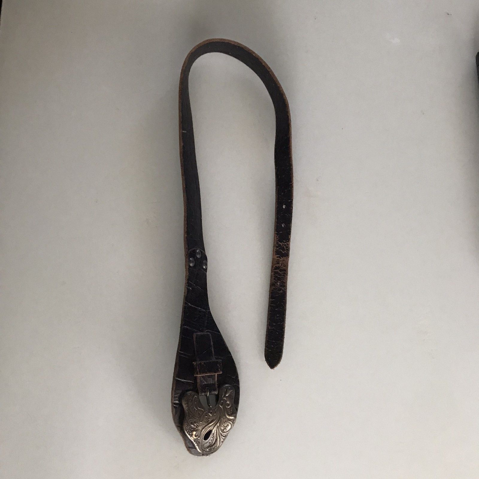 Diesel Vintage Y2K Diesel Leather Snake Belt 90s Size ONE SIZE - 3 Thumbnail