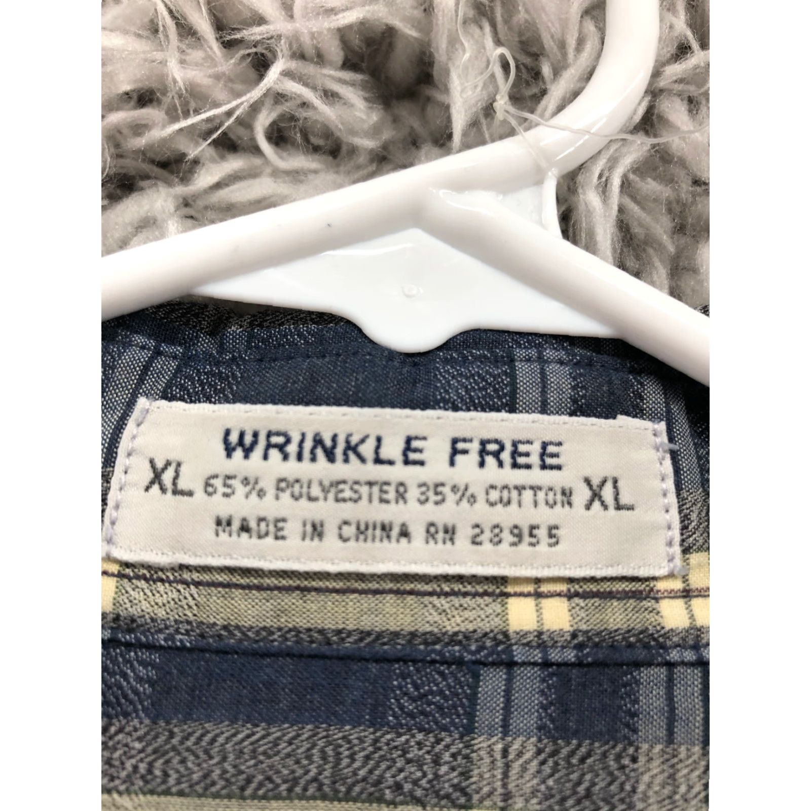 Arrow VINTAGE is not applicable; Original title has Arrow Brand. Final: Arrow Shirt XL Mens Blue Plaid Long Sleeve Button Down Collar Size US XL / EU 56 / 4 - 7 Thumbnail