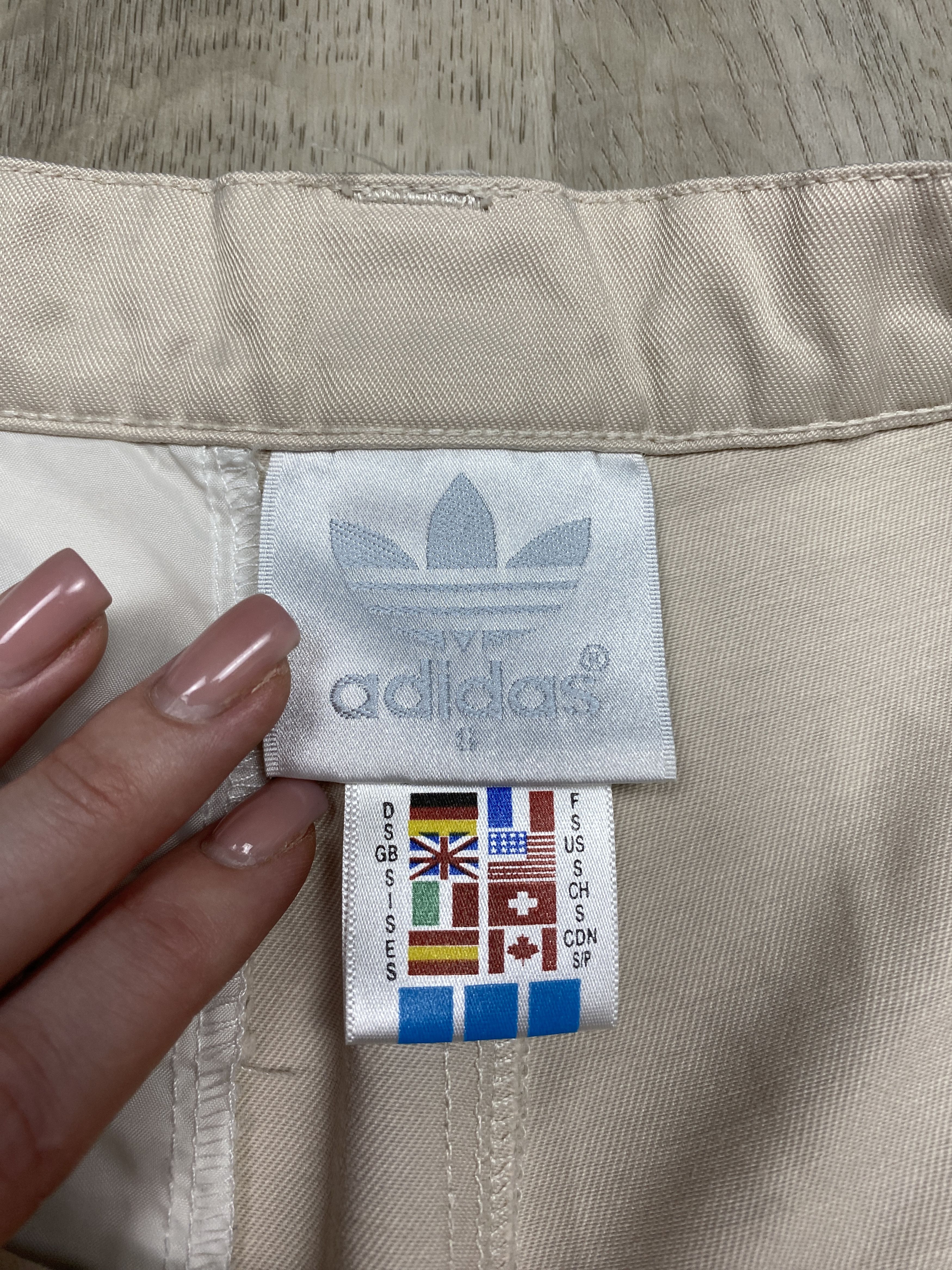 Adidas × Vintage Adidas Vintage Mens Cotton Cargo Pants Size US 30 / EU 46 - 4 Thumbnail