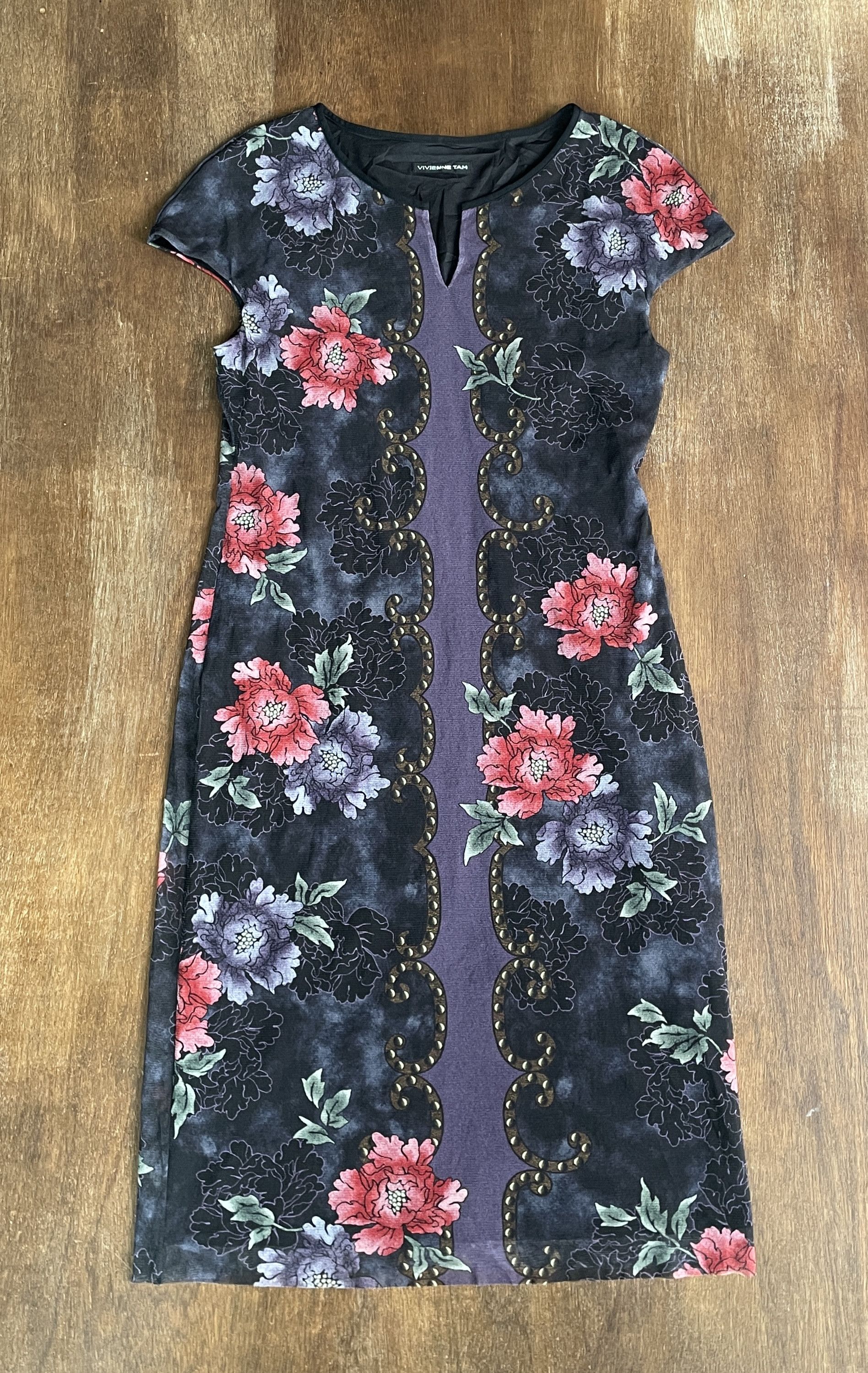 Vivienne Tam VIVIENNE TAM Flower Dress Size S / US 4 / IT 40 - 1 Thumbnail