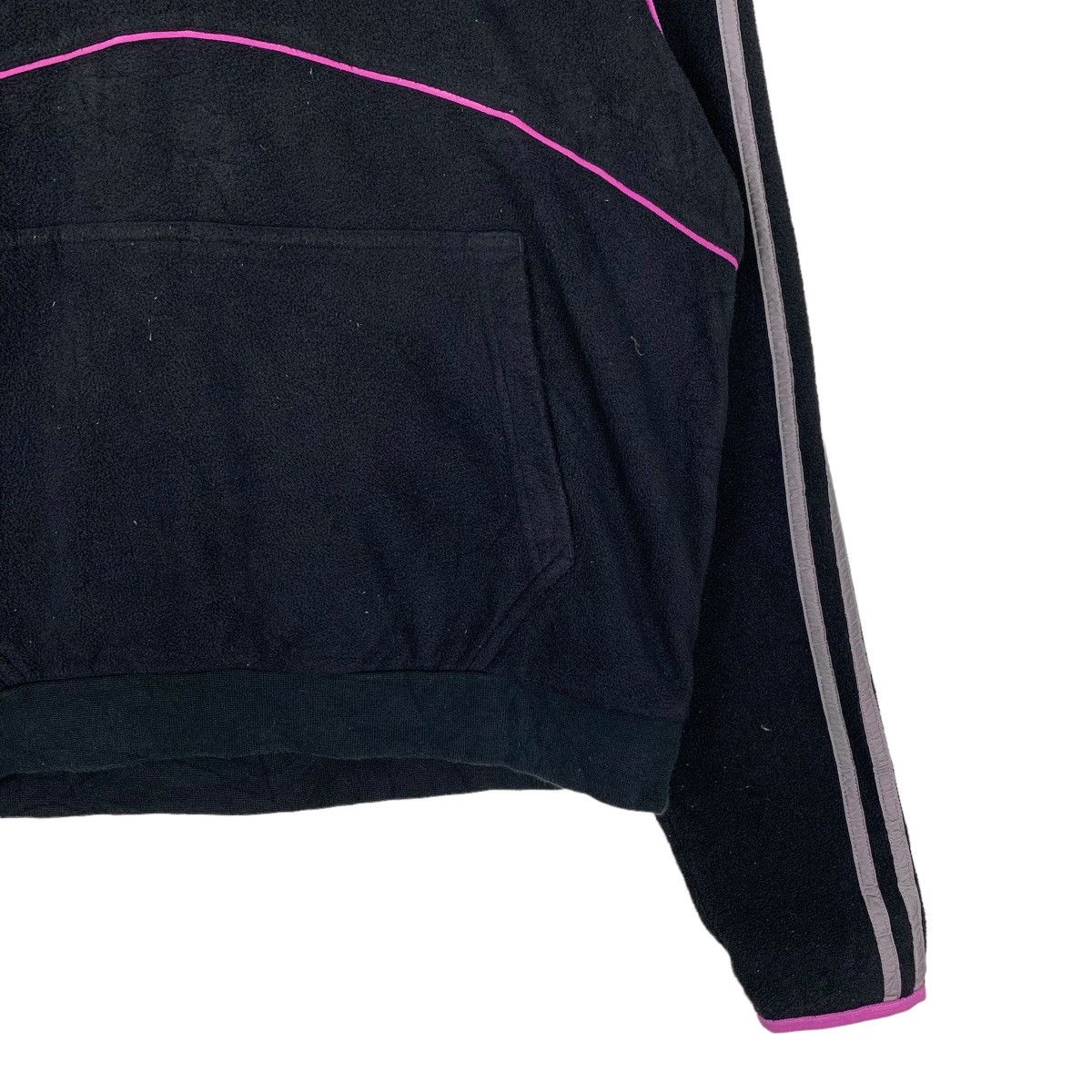 Adidas ADIDAS Embroidery Center Logo Fleece Hoodies #0312-C14 Size US M / EU 48-50 / 2 - 5 Thumbnail