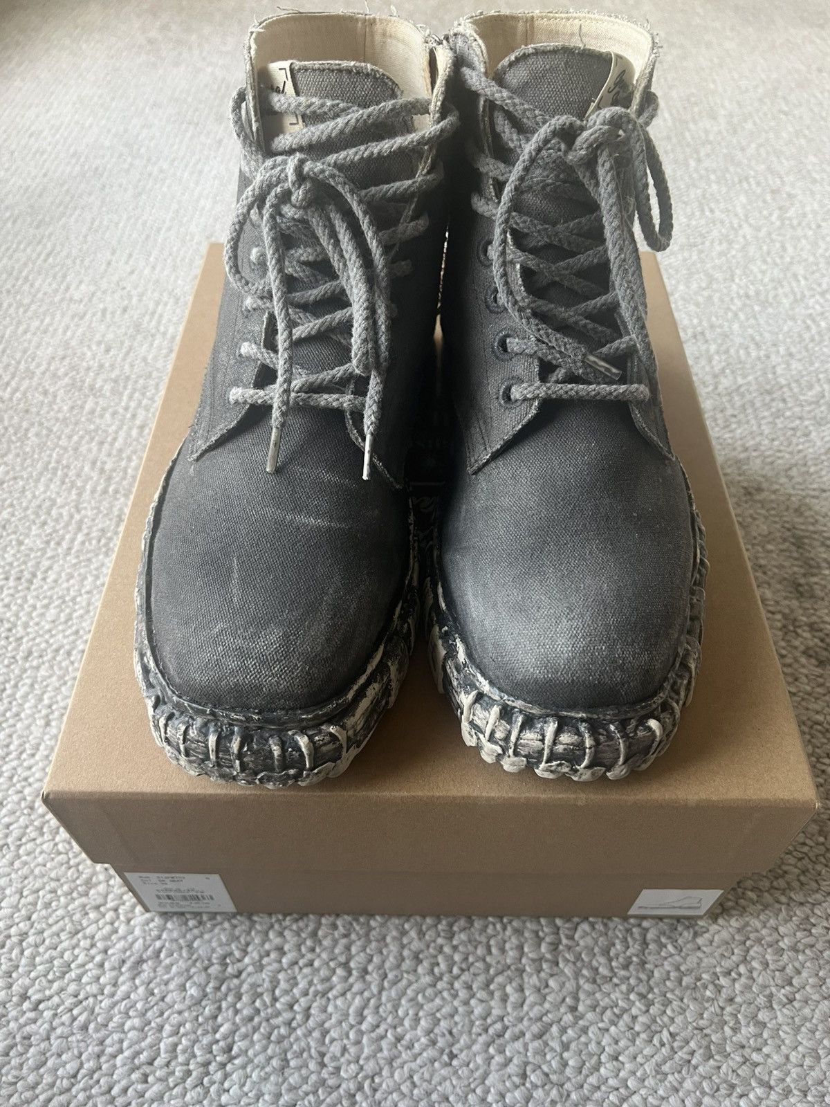 Maison MIHARA YASUHIRO Mihara Vintage combat boots Size US 6.5 / EU 39-40 - 5 Thumbnail