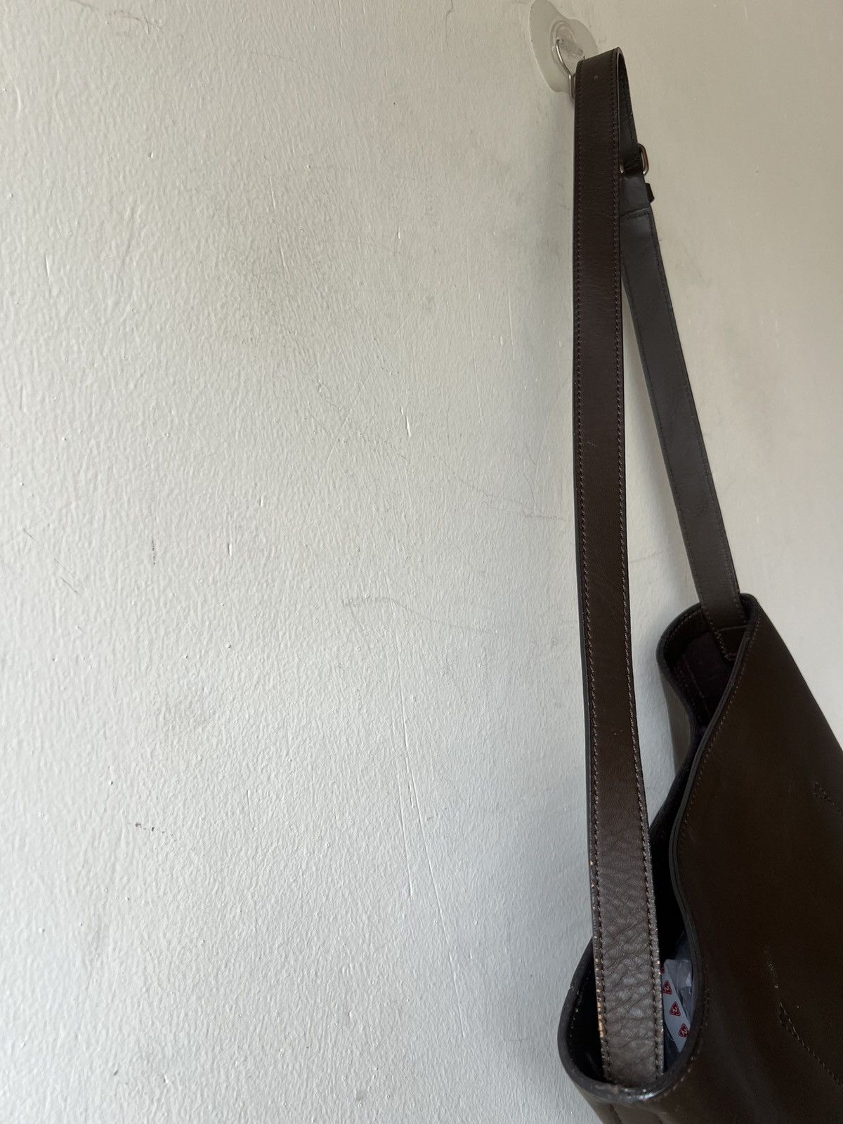 Margaret Howell Vintage Margaret Howell Patina Scratch Cowhide Leather Bag Size ONE SIZE - 24 Thumbnail