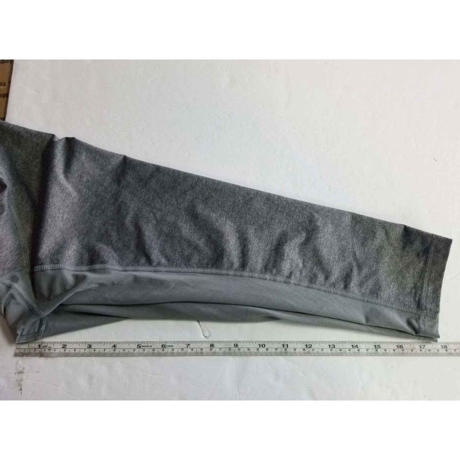 Nike Gray Nike Pro Compression Capri Pants Cropped Mens S Small Polyester Activewear Compression Nike Pro Grayscale Size US 29 - 4 Thumbnail