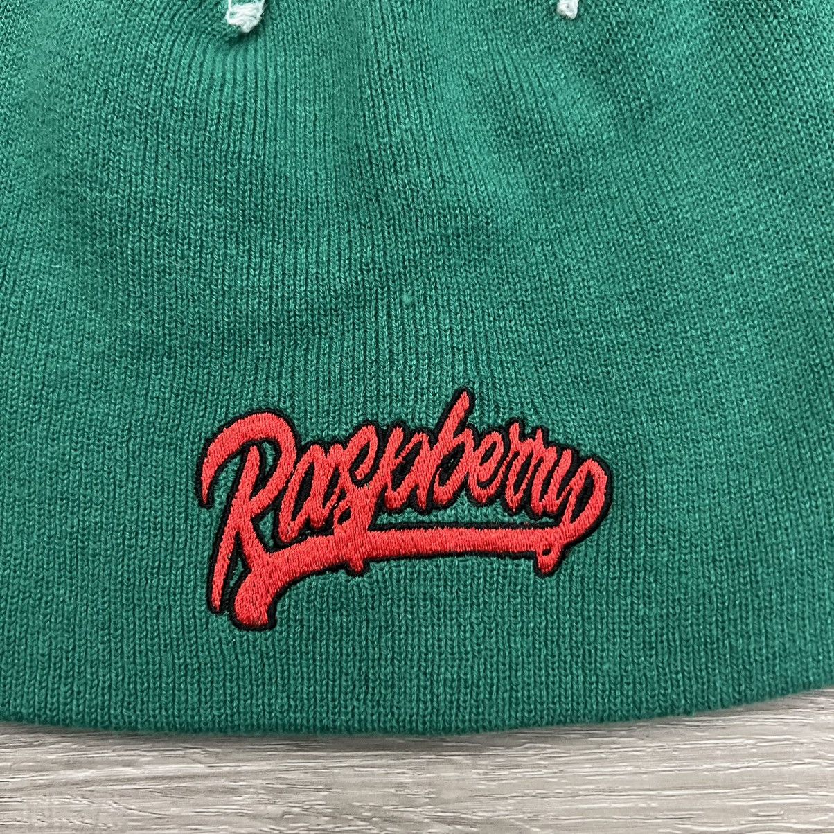 The GV Gallery GV Gallery Raspberry Hills Swoosh Beanie Size ONE SIZE - 3 Thumbnail