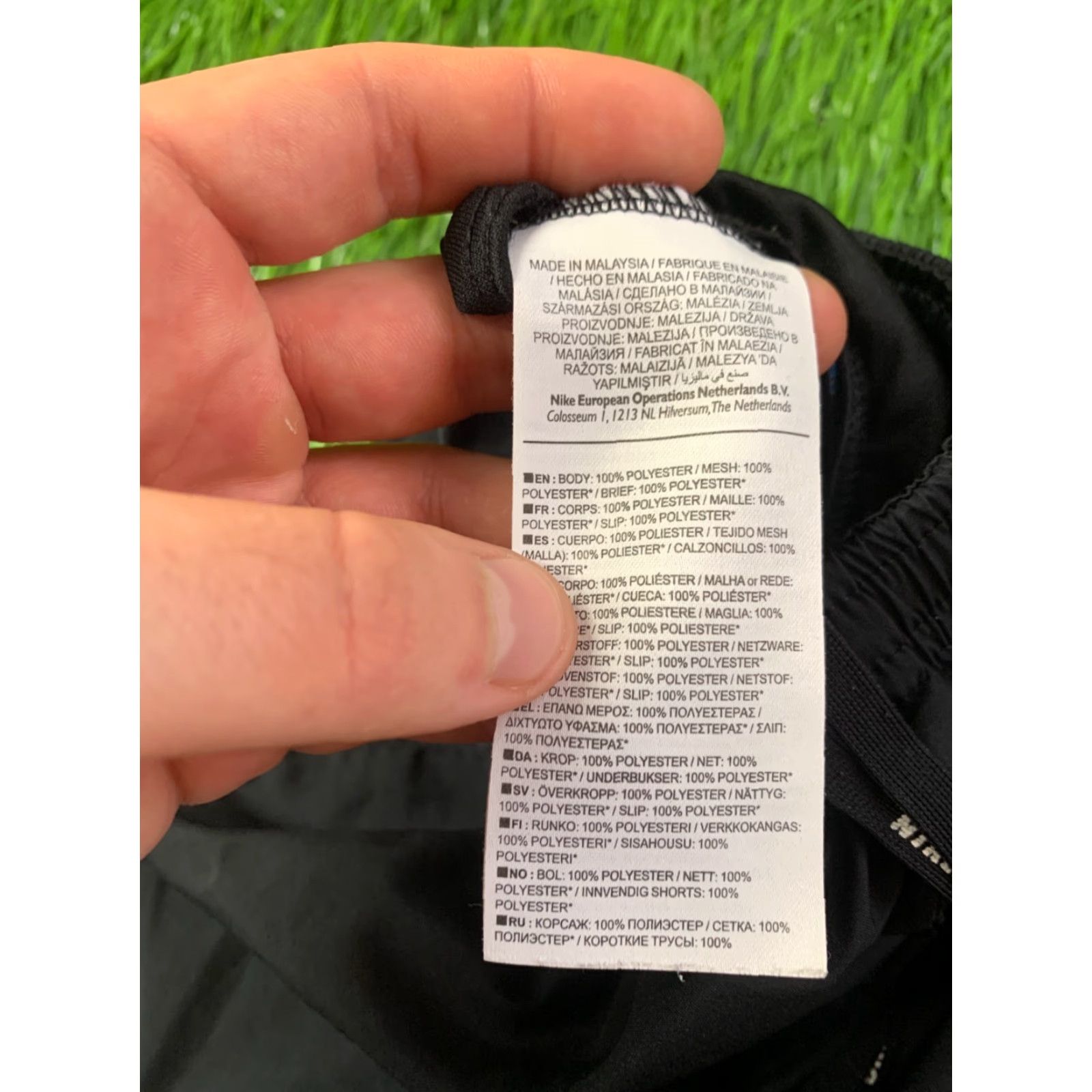 Nike Nike Dri-FIT Original 2014 Men Running Shorts Size S Black Blue Running Mens Shorts Size US 29 - 6 Thumbnail