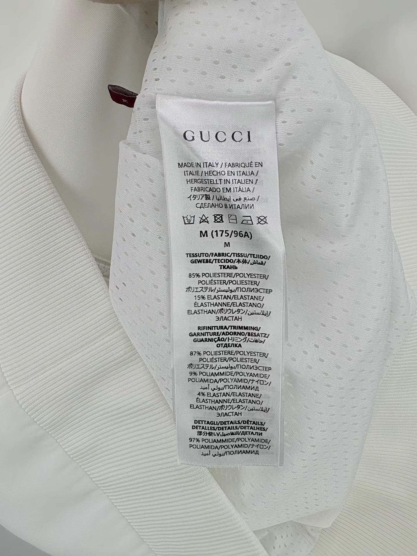 Gucci GUCCI New Red & Blue Web Jacket Size US M / EU 48-50 / 2 - 5 Thumbnail