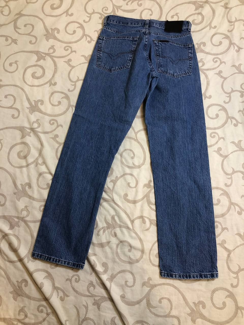 Harley Davidson Vintage Y2K Harley Davidson Distressed Straight Leg Jeans Size 28" / US 6 / IT 42 - 17 Thumbnail