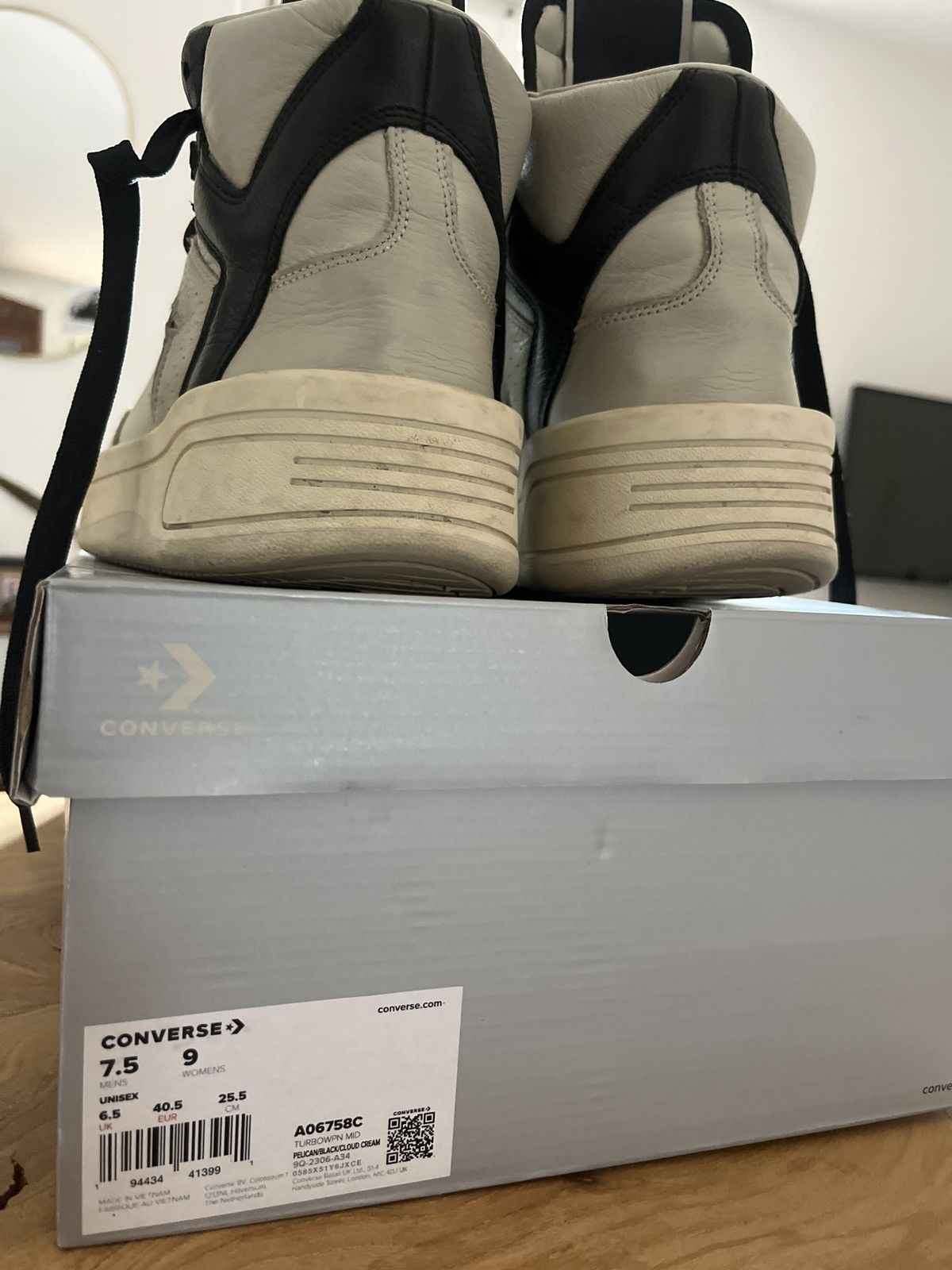 Rick Owens Drkshdw Converse Turbowpn | Grailed