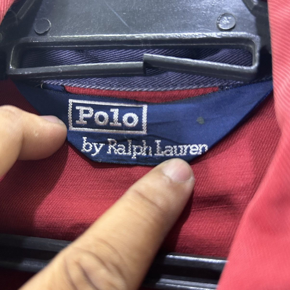 Ralph Lauren Vintage Polo Ralph Lauren Red Zipper Jacket Size US XL / EU 56 / 4 - 7 Thumbnail