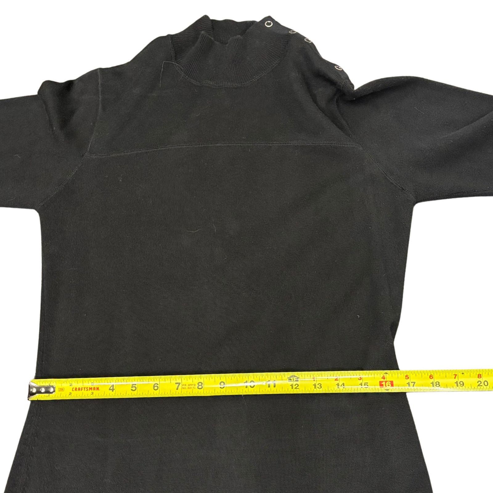 Eddie Bauer Vintage Eddie Bauer Sweater Dress with Shoulder Snap Closure Size M / US 6-8 / IT 42-44 - 7 Thumbnail
