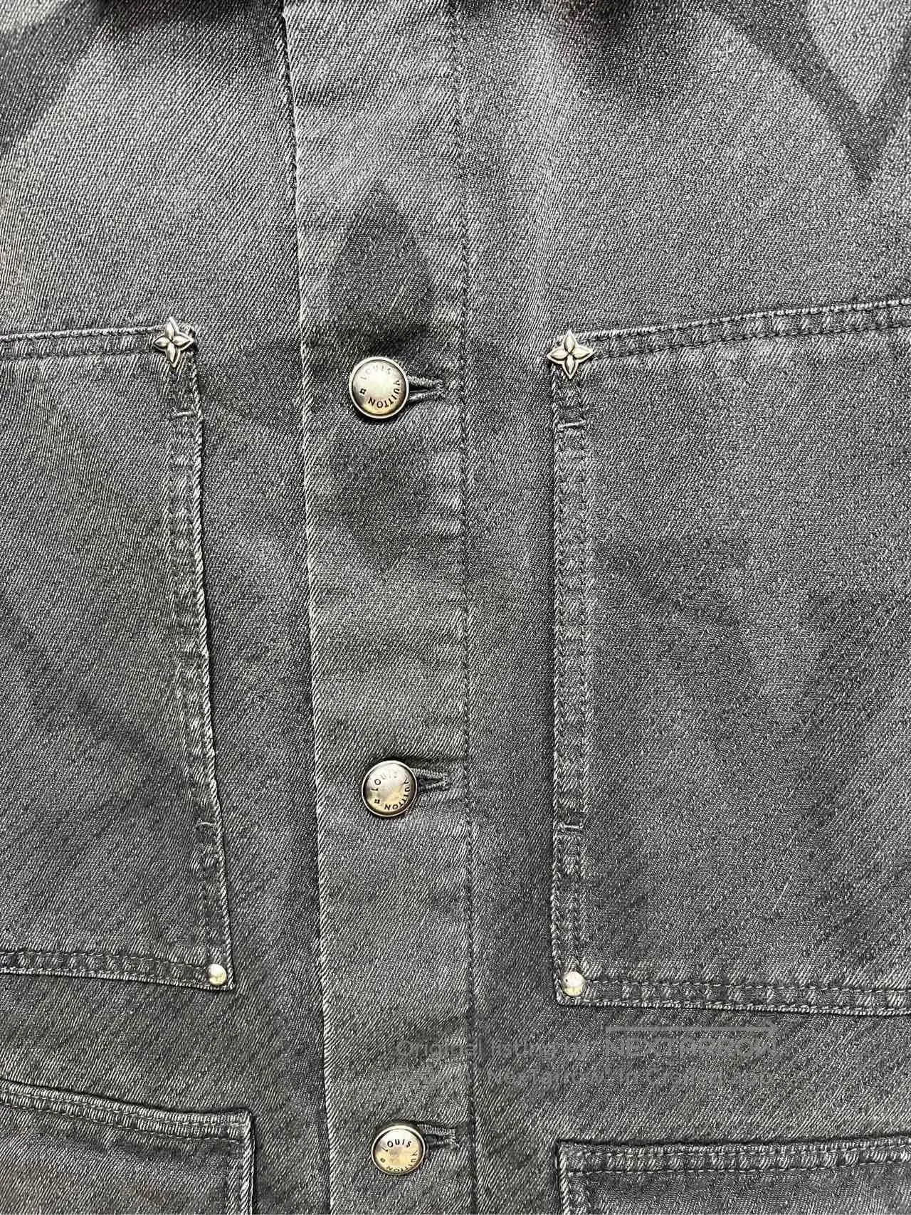 Louis Vuitton louis vuitton lv24 gray denim jacket. Size US L / EU 52-54 / 3 - 3 Thumbnail