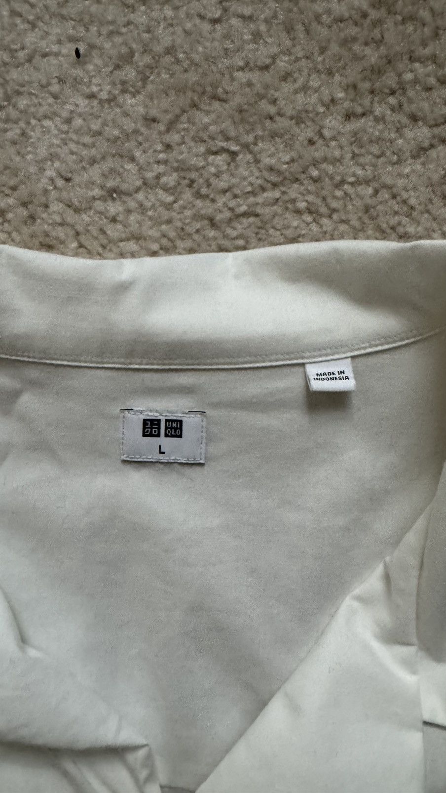 Uniqlo Uniqlo Short Sleeve Button Up Shirt Size US L / EU 52-54 / 3 - 3 Thumbnail