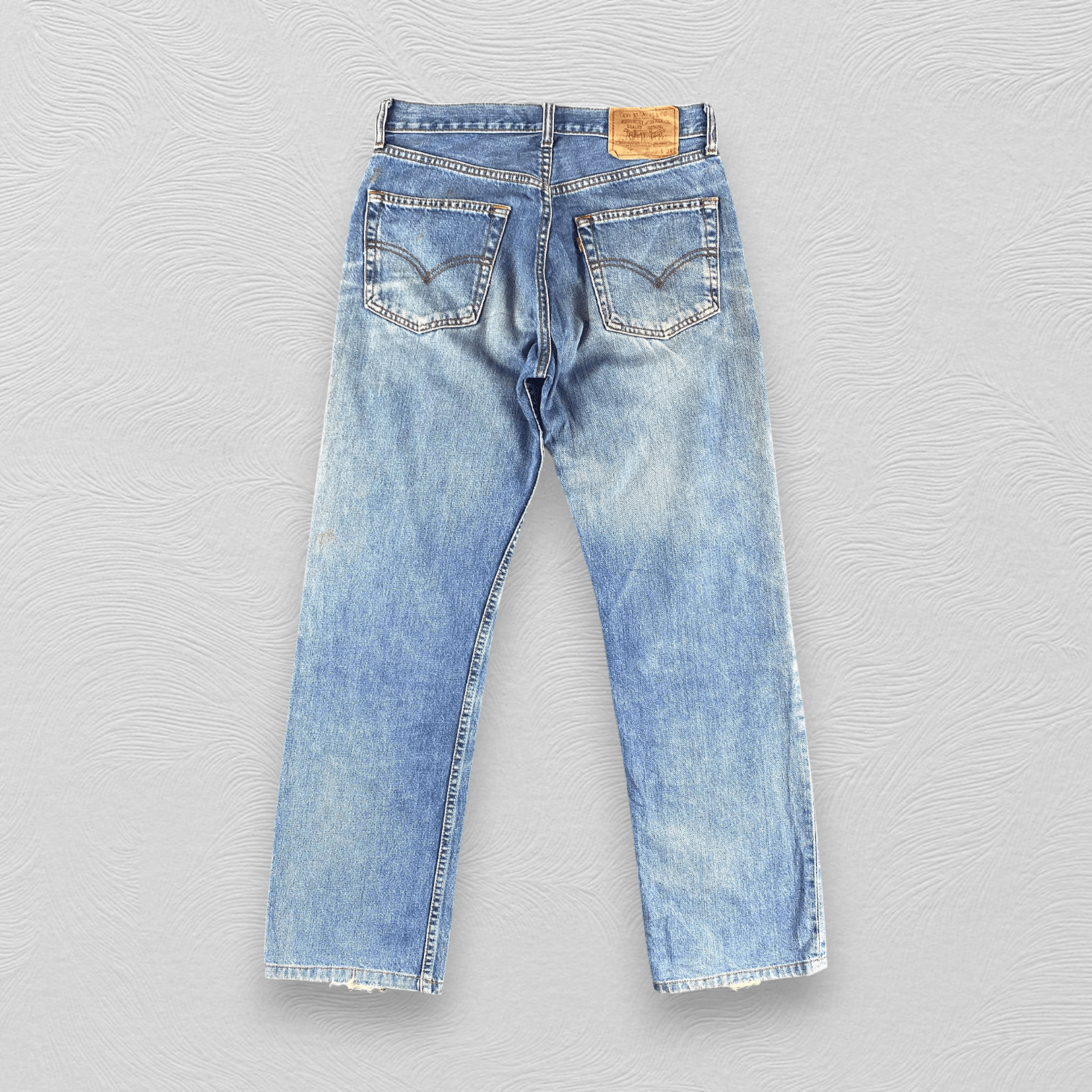 Levi's Vintage Levis 508 Jeans Faded Blue Denim KJ3416 Size US 31 - 2 Thumbnail