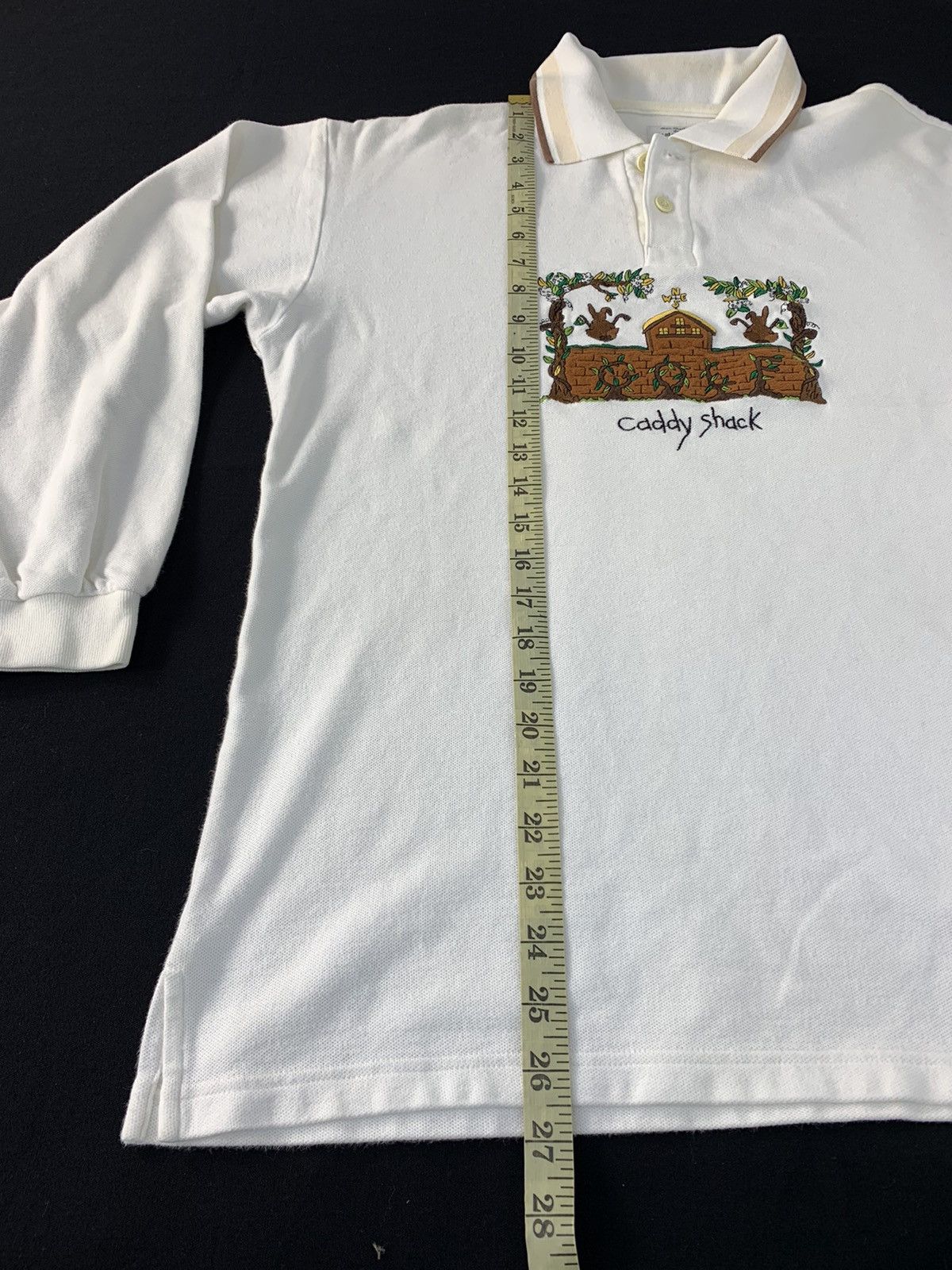 Jean Charles De Castelbajac 90s Jean Charles De Castelbajac Caddy Shack Longsleeve Polo Size US M / EU 48-50 / 2 - 10 Thumbnail