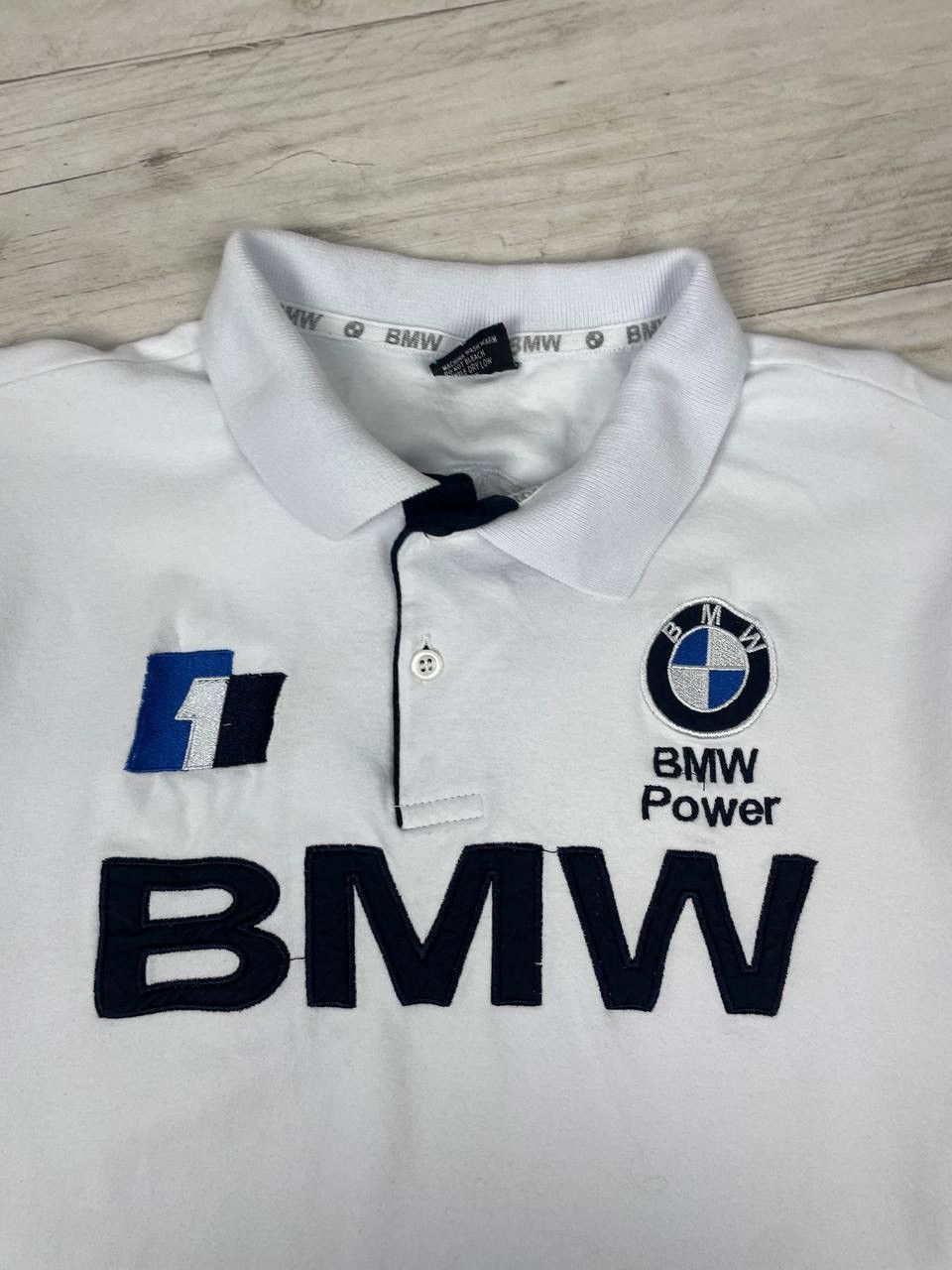 BMW Vintage BMW Polo Shirt 90s Racing Big Logo Size US S / EU 44-46 / 1 - 4 Thumbnail