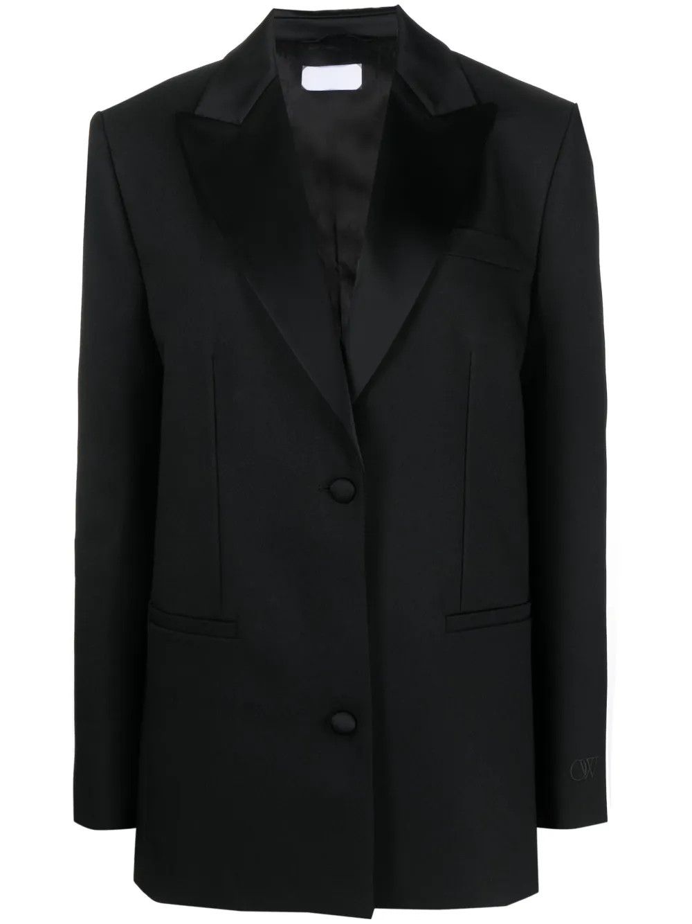 Off-White o1y1125 Blazer in Black Size M / US 6-8 / IT 42-44 - 1 Thumbnail