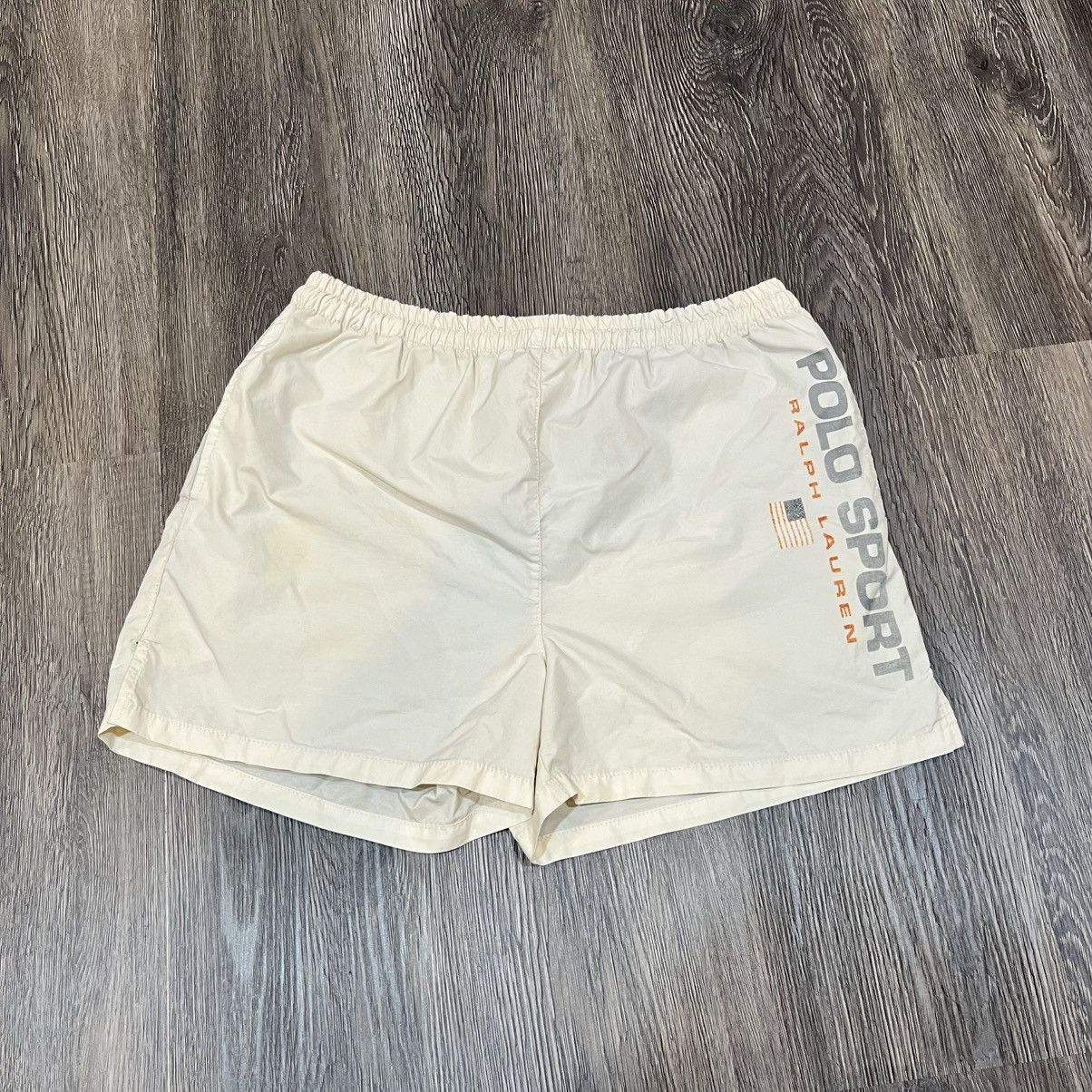 Polo Ralph Lauren Vintage Polo Sport Ralph Lauren Swim Trunks Shorts Size US 30 / EU 46 - 1 Thumbnail