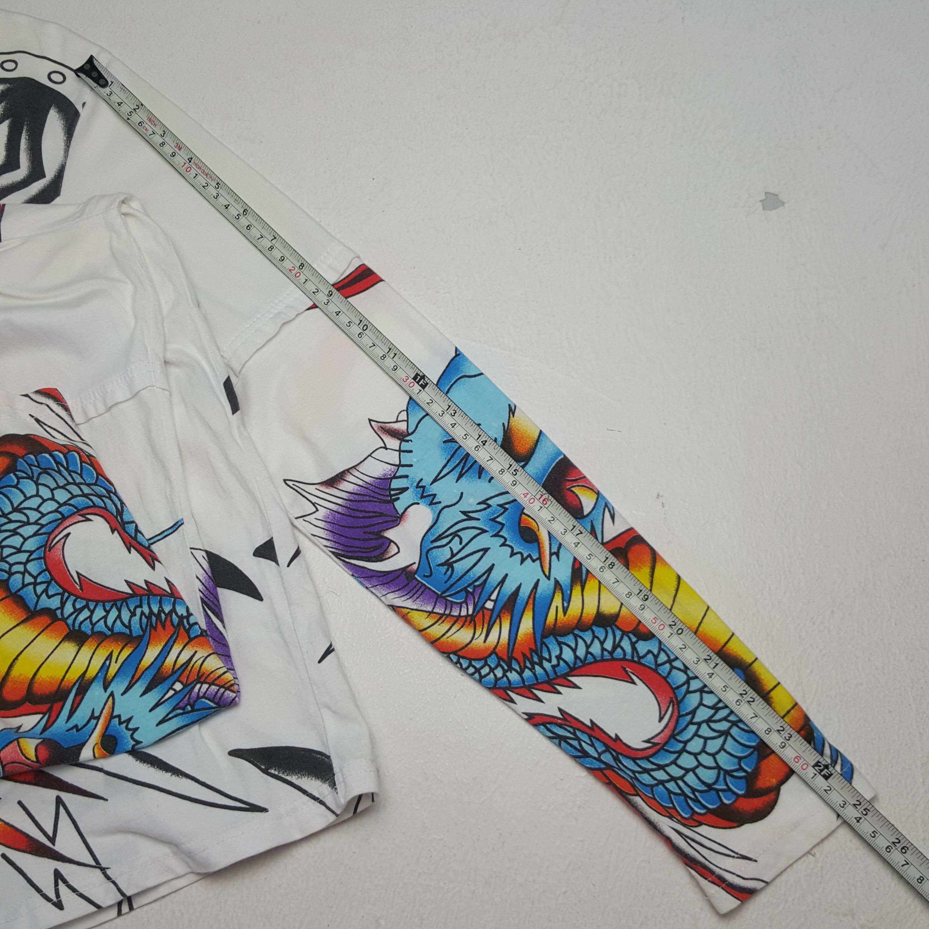 Christian Audigier × Ed Hardy × Vintage Vintage Ed Hardy by Christian Audiger American Brand Tshirt Size US L / EU 52-54 / 3 - 7 Thumbnail