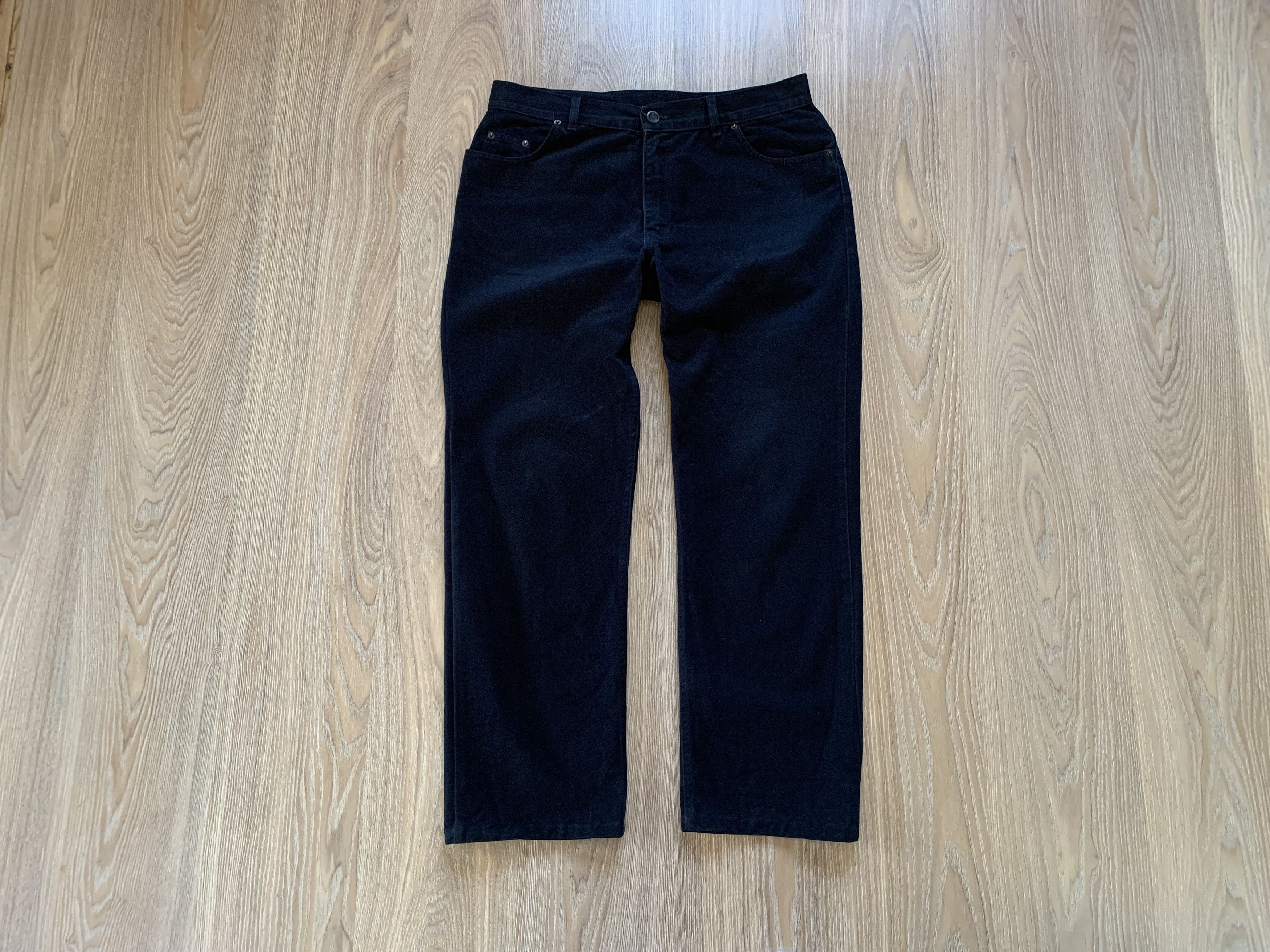 Marlboro Classics × Zara Vintage Marlboro Classics Denim Black Jeans Size US 36 / EU 52 - 1 Thumbnail