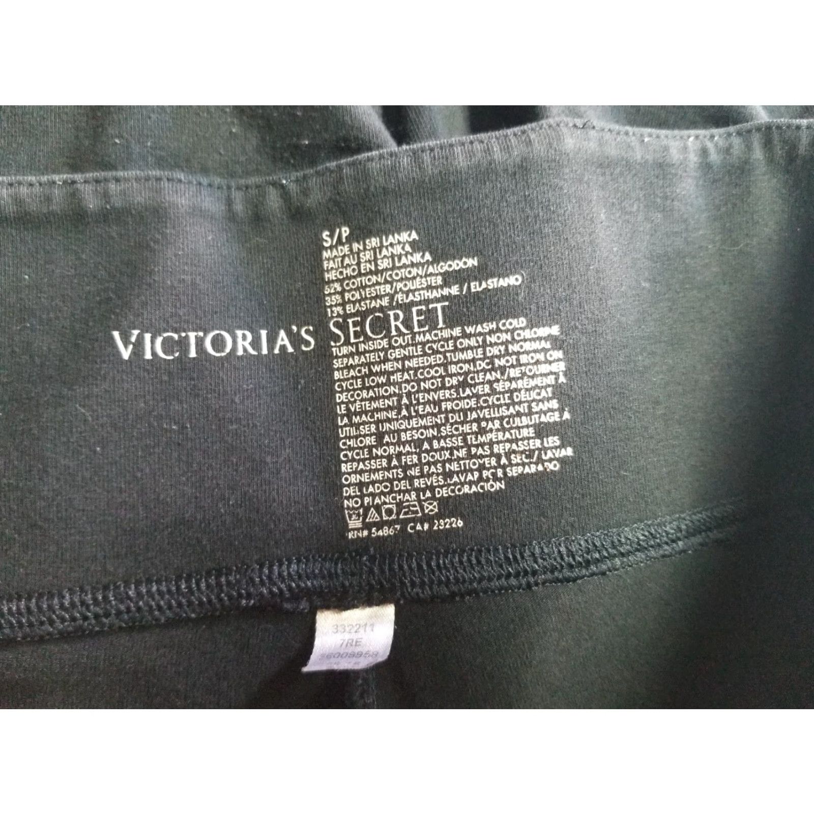 Victoria's Secret Victoria's Secret Sweatshorts Bermuda Womens Black High Rise Casual Activewear Pockets Size S - Regular Fit Size 28" / US 6 / IT 42 - 5 Thumbnail