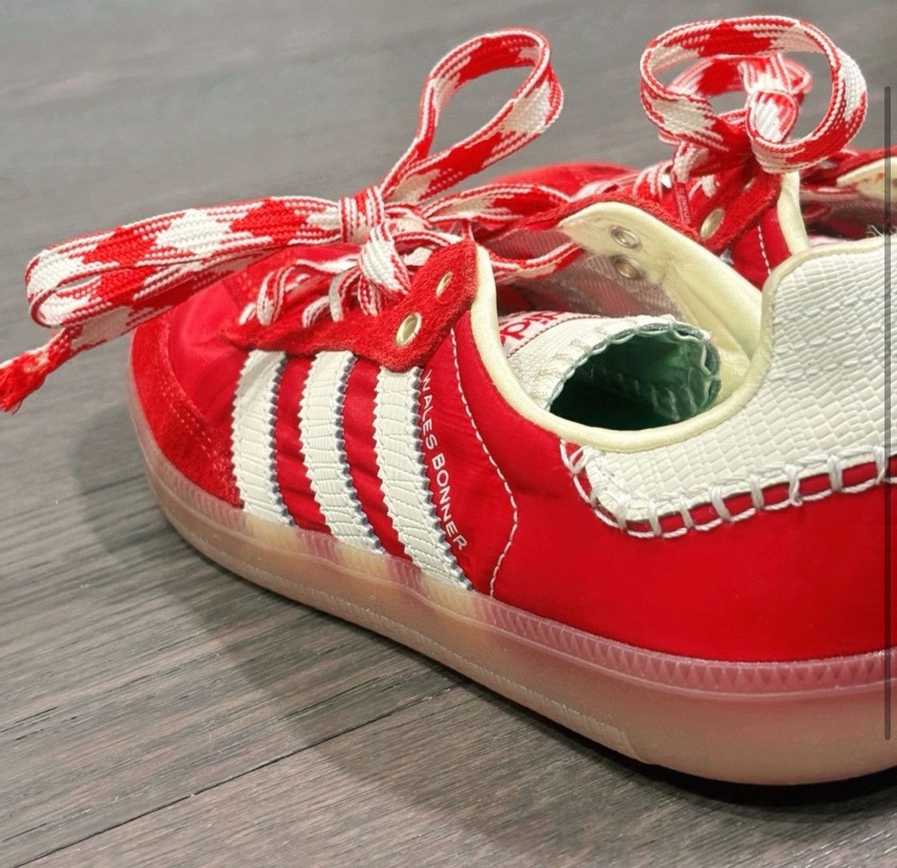 Adidas VINTAGE adidas red and white sneakers Size US 5.5 / IT 35.5 - 3 Thumbnail