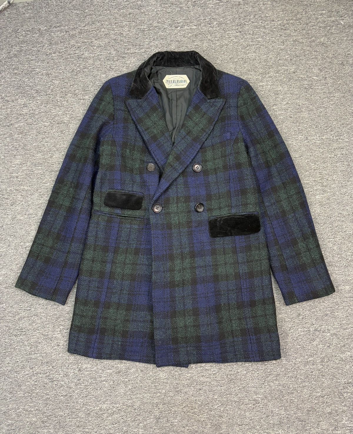 Designer × Harris Tweed × Vintage Vintage Harris Tweed Coat Jacket Checked Plaid Tartan Size US S / EU 44-46 / 1 - 1 Thumbnail