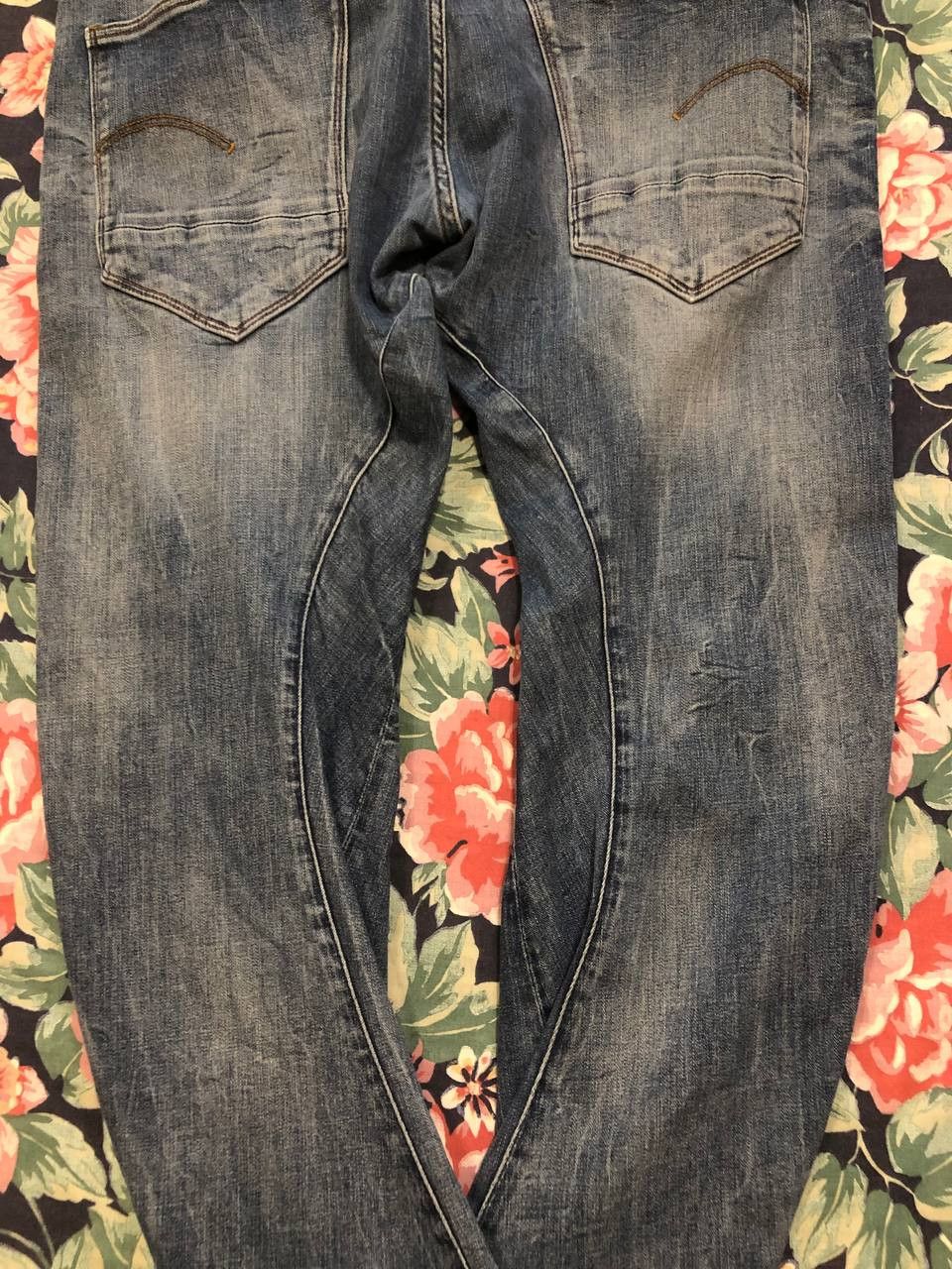 G-Star G Star Raw Arc 3D Slim Jeans Wash Designer Streetwear Denim Size US 36 / EU 52 - 11 Thumbnail