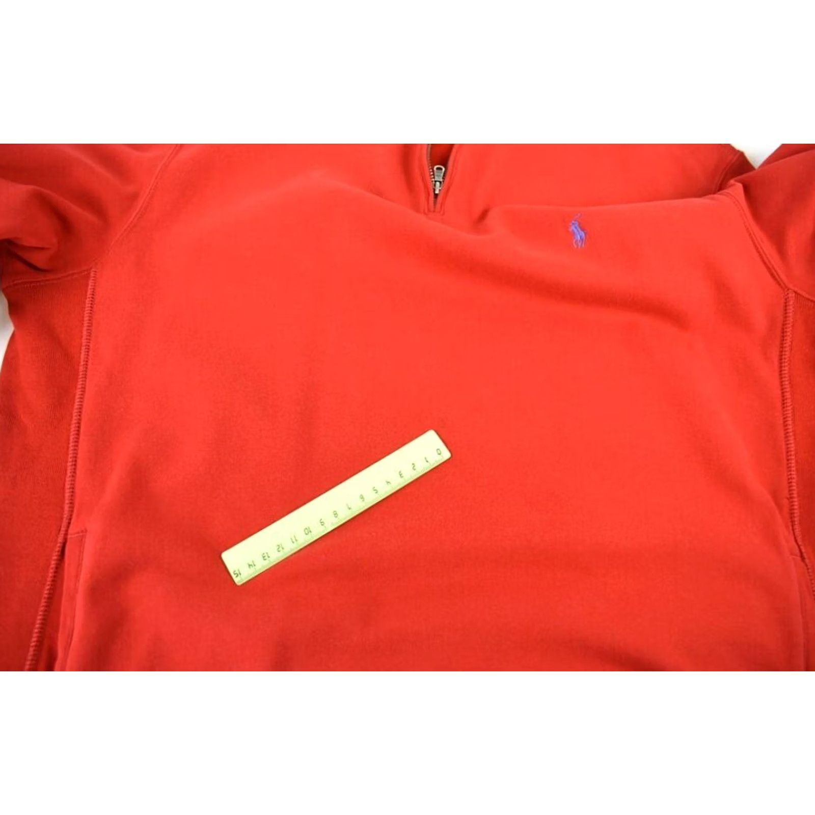Polo Ralph Lauren Polo By Ralph Lauren Sweatshirt Men Large 1/4 Zip Red Pullover Stretchy Shirt Size US L / EU 52-54 / 3 - 8 Thumbnail