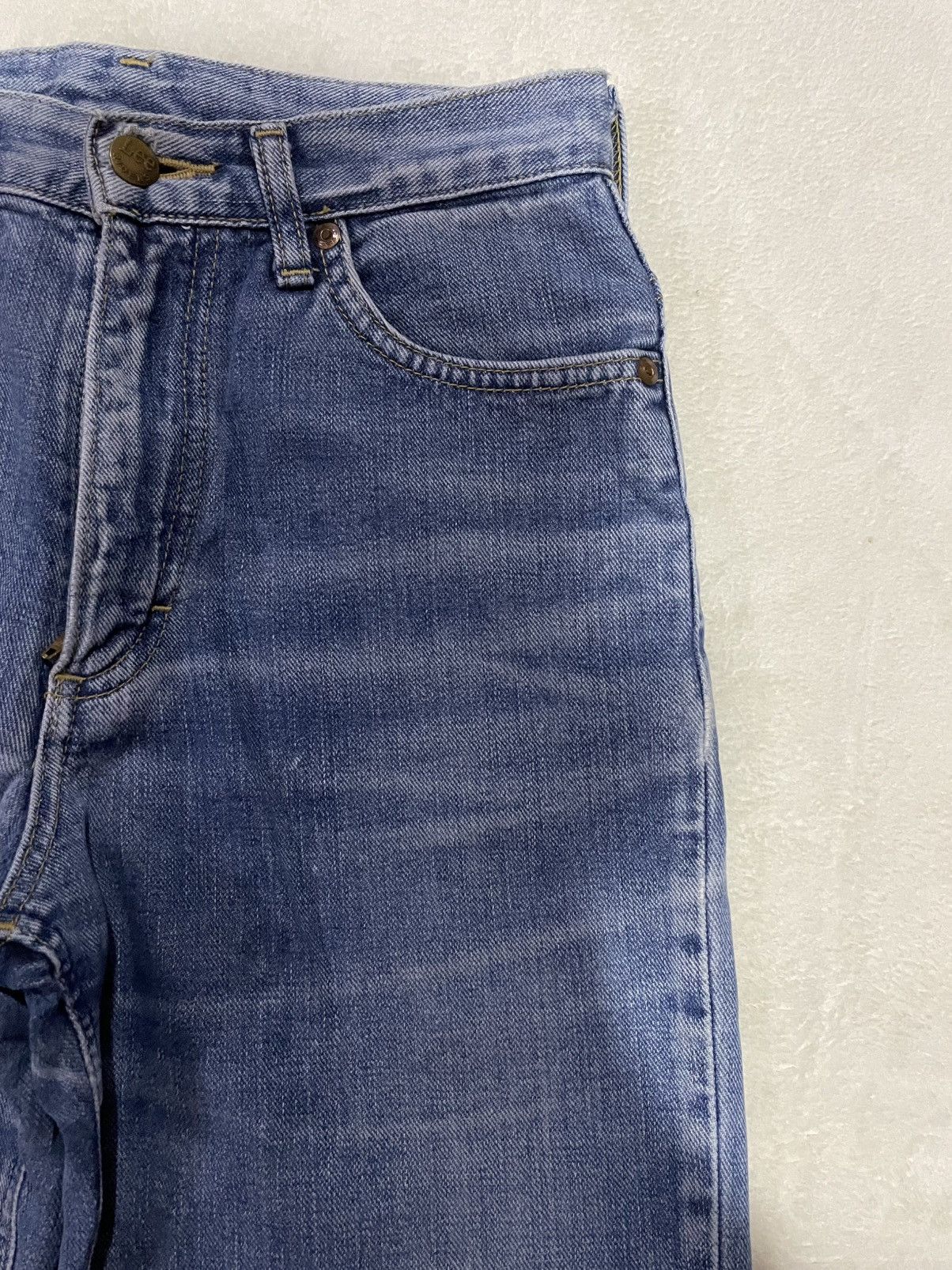 Japanese Brand Vintage Lee Rider Short Pants Distress Size US 28 / EU 44 - 4 Thumbnail