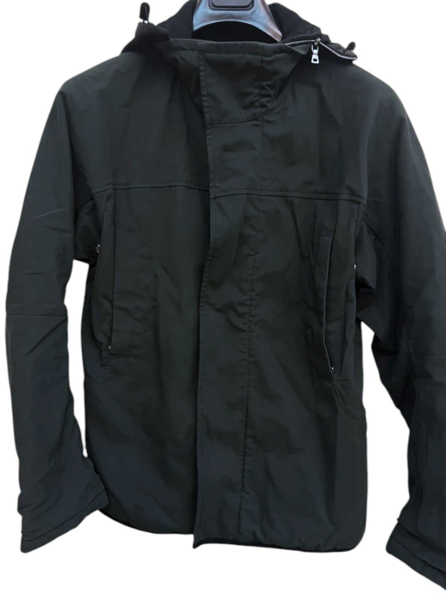 Prada Prada Technical Hooded Zip Snap Jacket c. 2010s Size US L / EU 52-54 / 3 - 1 Thumbnail