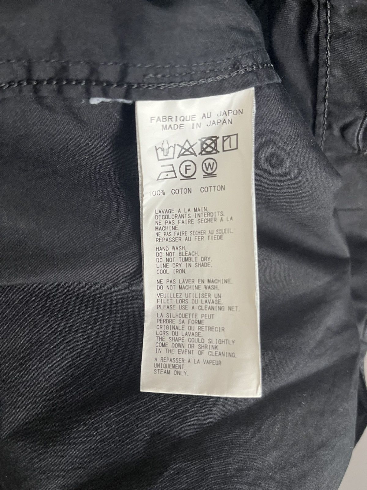 Yohji Yamamoto Yohji Yamamoto Pour Homme Shirt Size US M / EU 48-50 / 2 - 8 Thumbnail