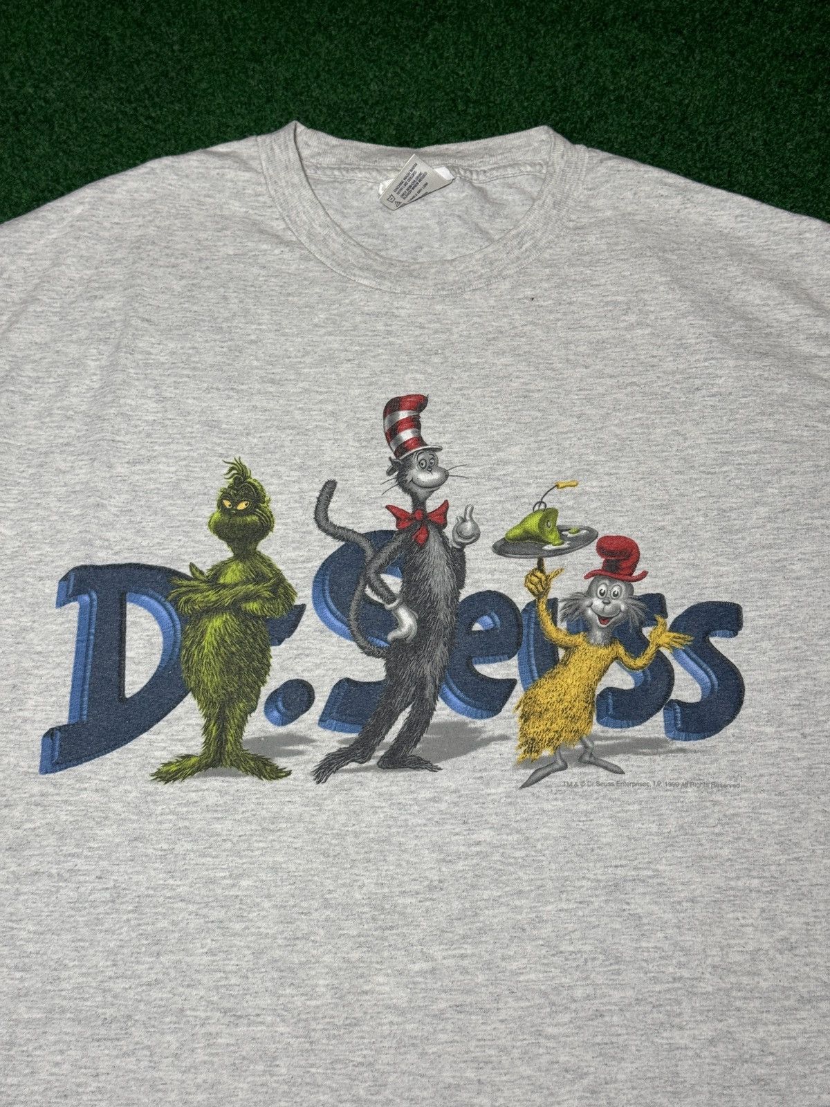 Vintage Vintage 90s Dr Seuss Cat In The Hat Grinch Sam I Am T Shirt Size US L / EU 52-54 / 3 - 2 Thumbnail