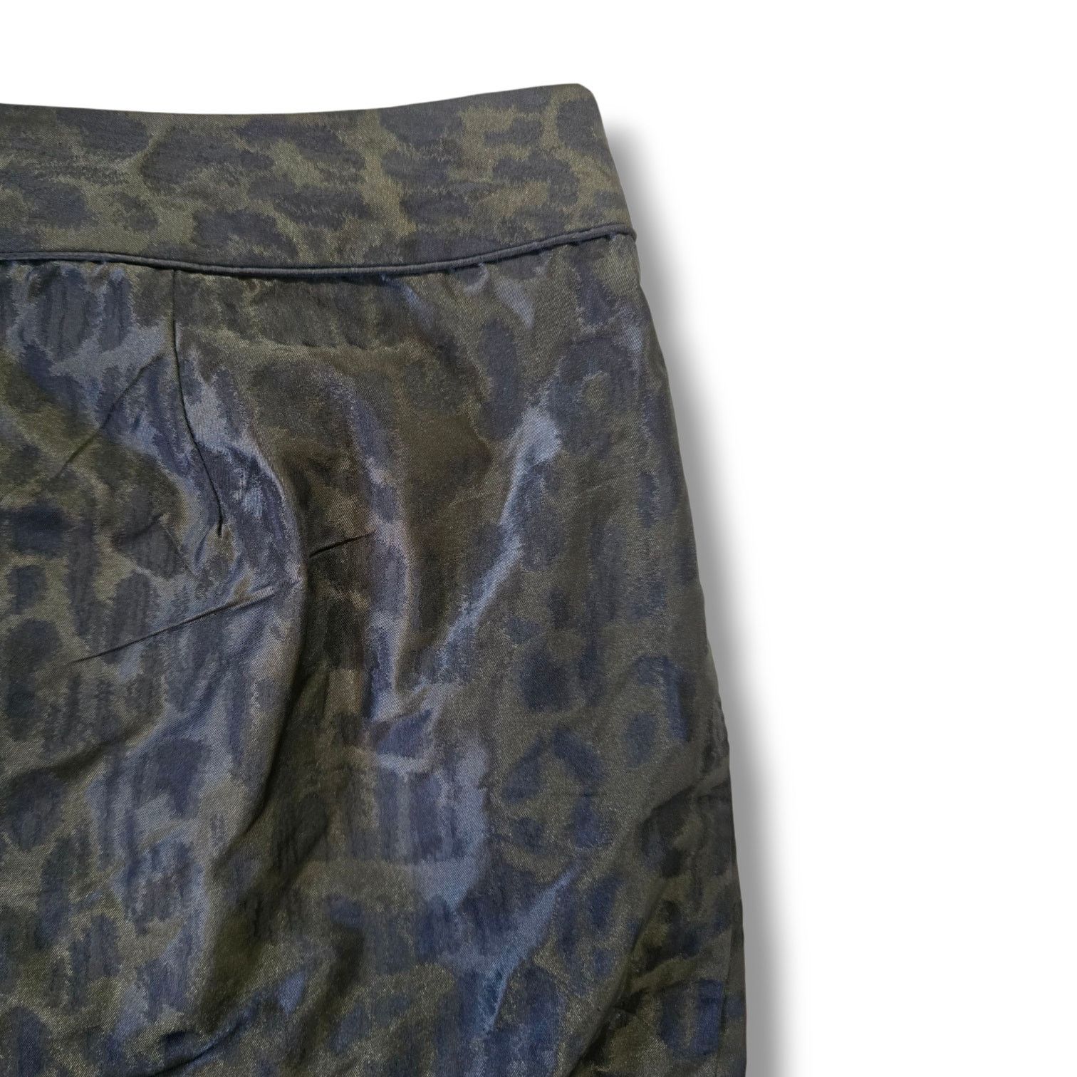 Gap GAP Women’s Black Animal Print A-Line Skirt Size 8 | Pockets Size 30" / US 8 / IT 44 - 4 Thumbnail