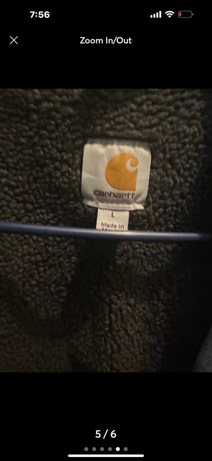 Carhartt Grey Carhart winter coat Size US L / EU 52-54 / 3 - 4 Thumbnail