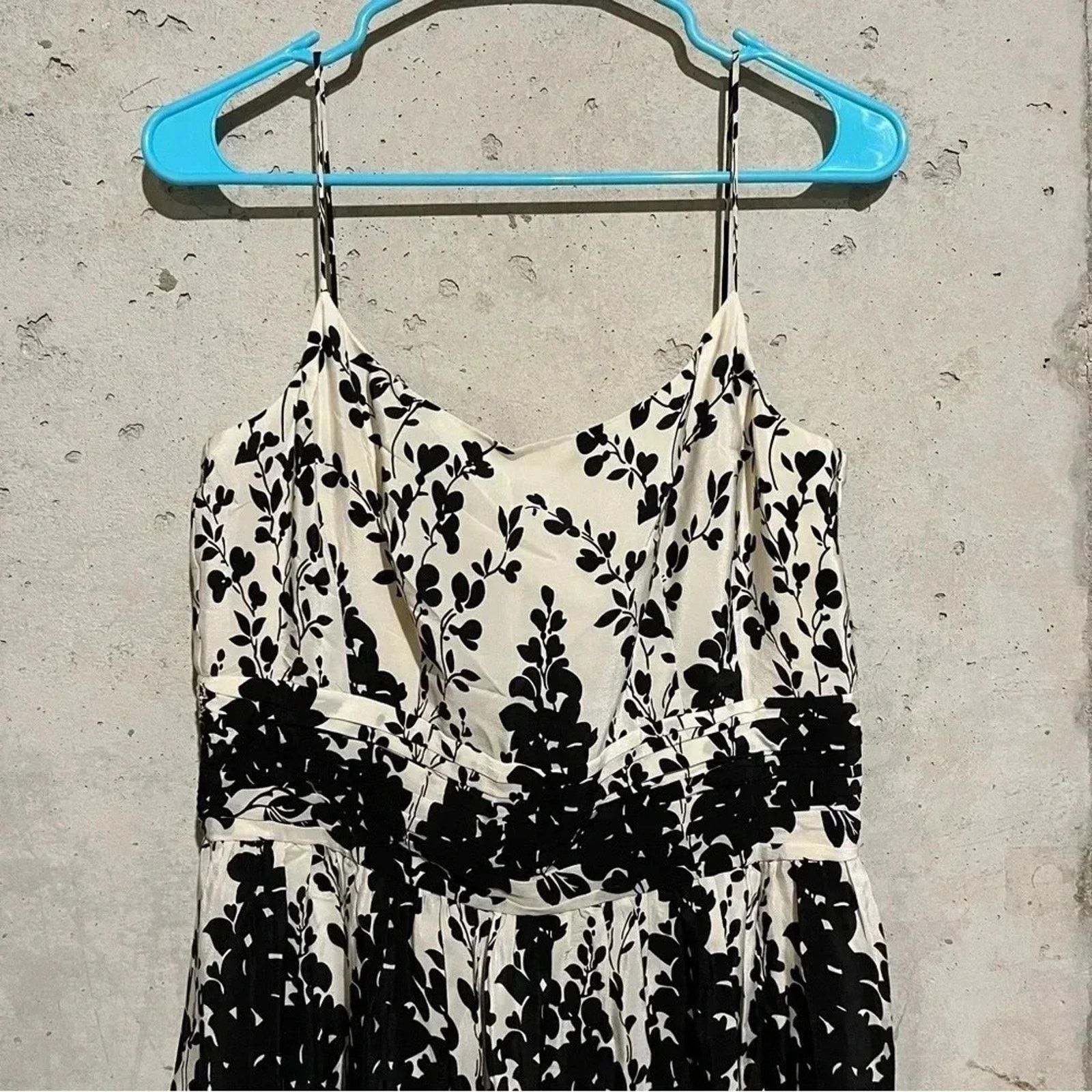 Ann Taylor Ann Taylor Silk Dress Black & Cream NWT Size 8 Lined Size M / US 6-8 / IT 42-44 - 11 Thumbnail