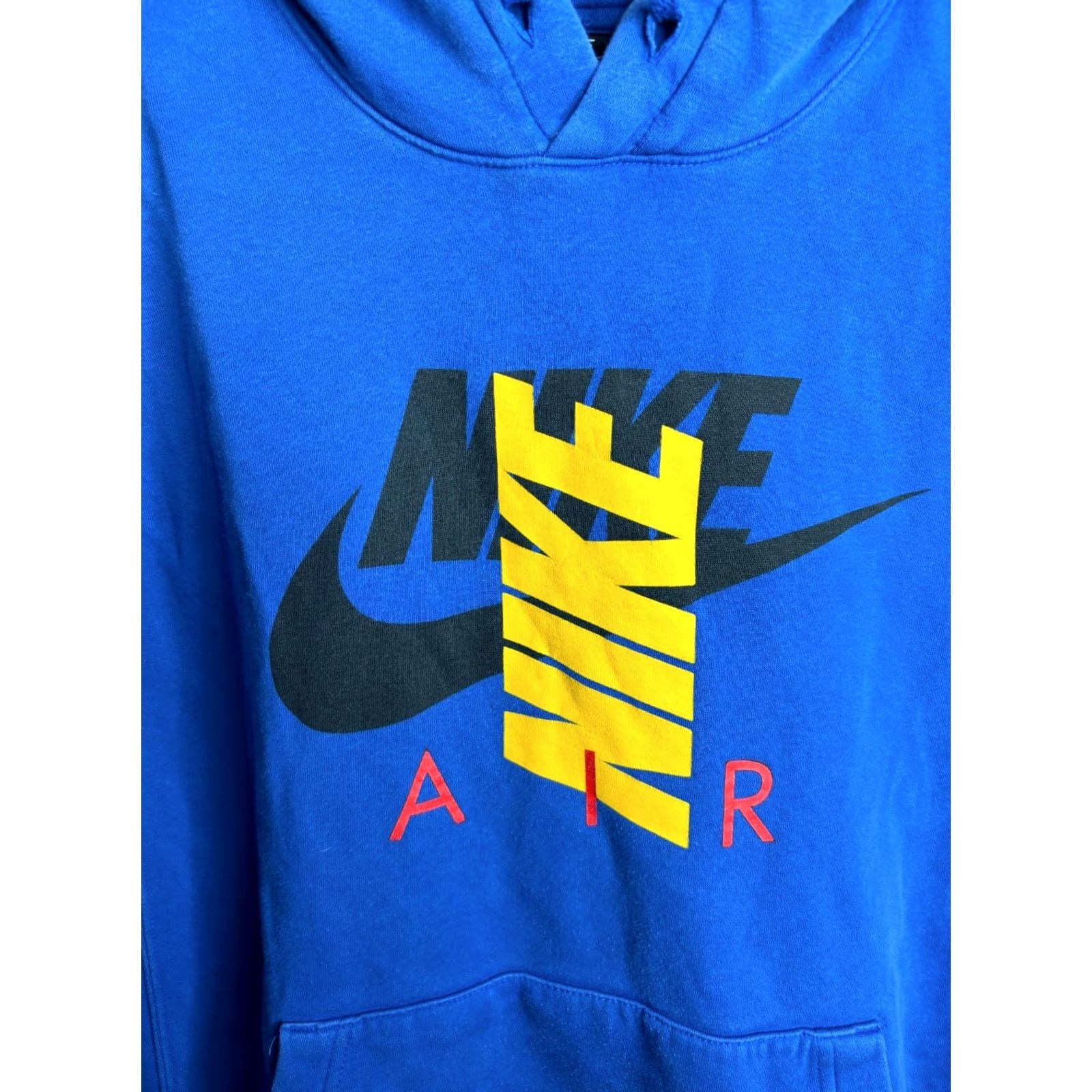 Nike Nike Air Logo Club Fleece Pullover Hoodie Men XS? No, Size S Blue Logo Sweater 014 Winter Classic Size US S / EU 44-46 / 1 - 2 Thumbnail