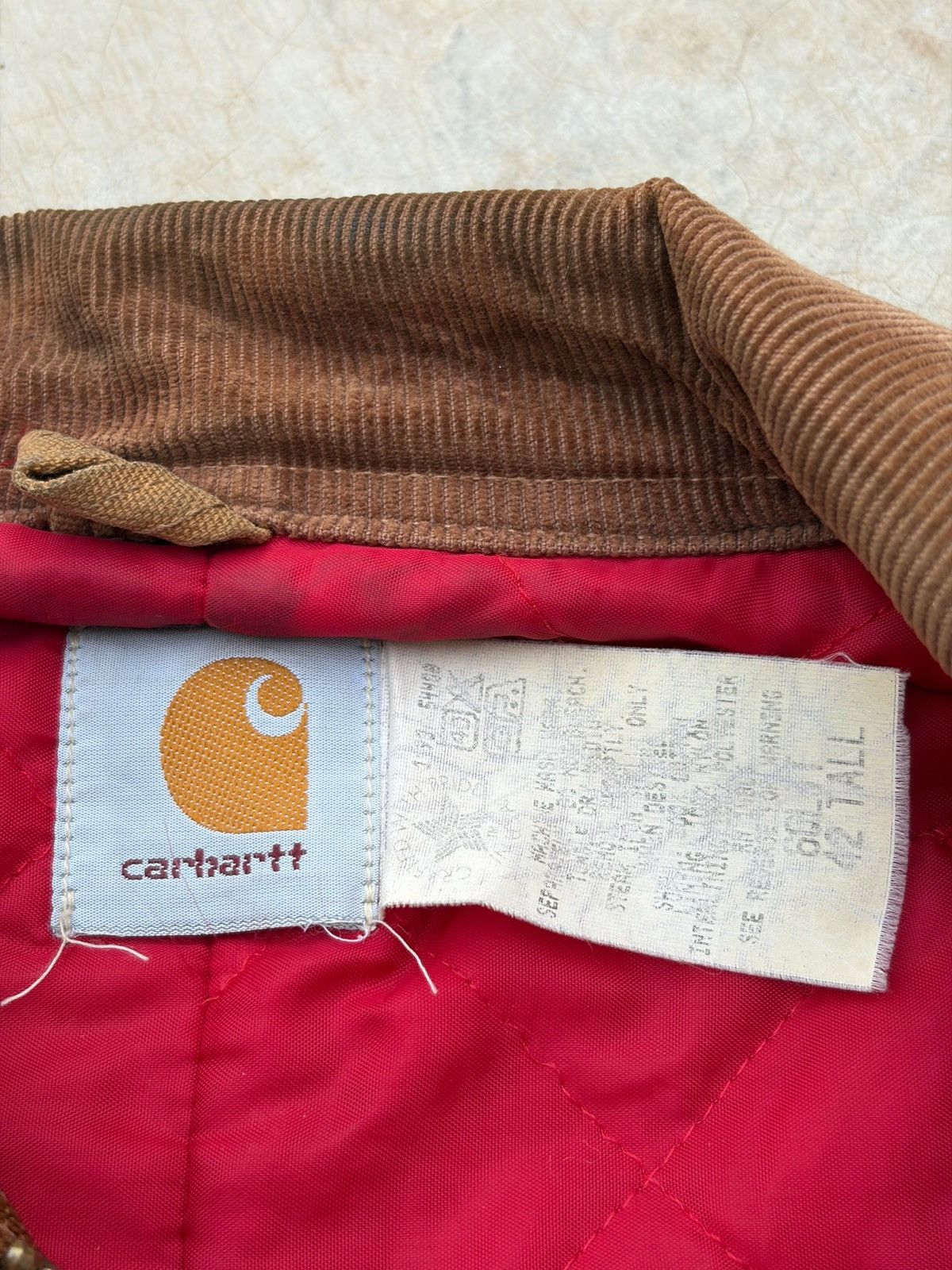 Carhartt Vintage 1993 Carhartt Detroit Jacket 6QLJT Size US M / EU 48-50 / 2 - 7 Thumbnail