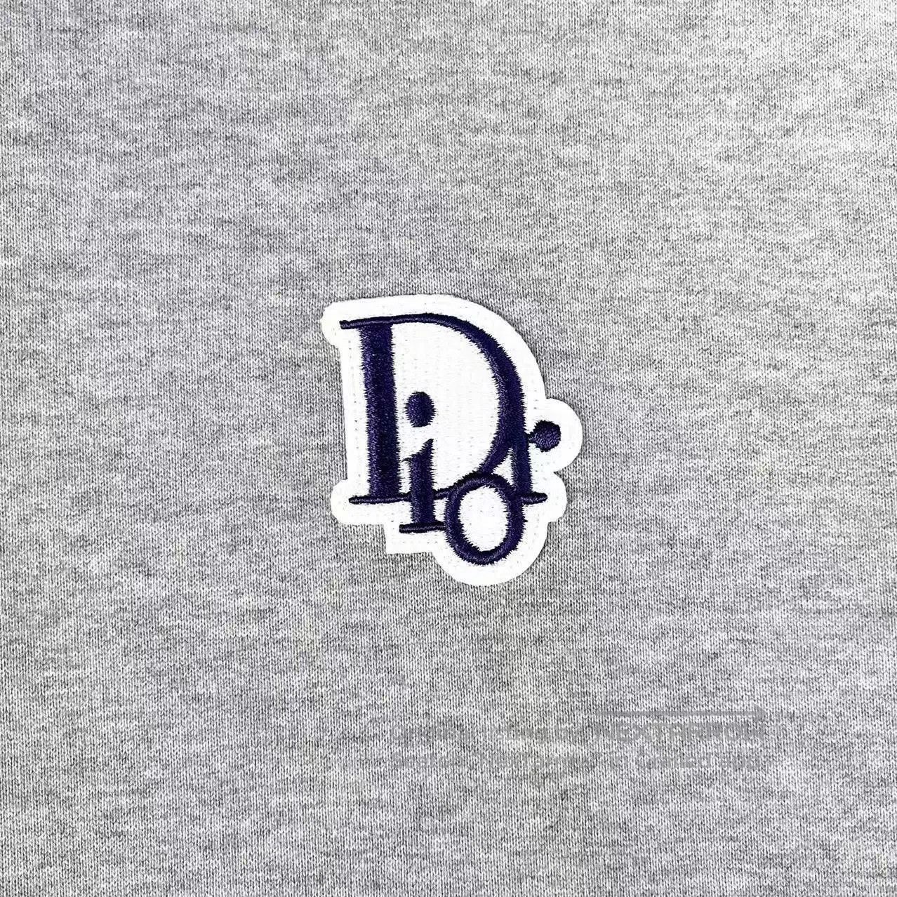 Dior Dior Gray Logo Hoodie with Embroidery. Size US XS / EU 42 / 0 - 4 Thumbnail