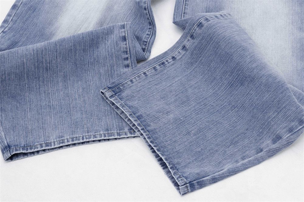 Jean Men's gradient washed distressed whisker scimitar jeans Size US 32 / EU 48 - 6 Thumbnail