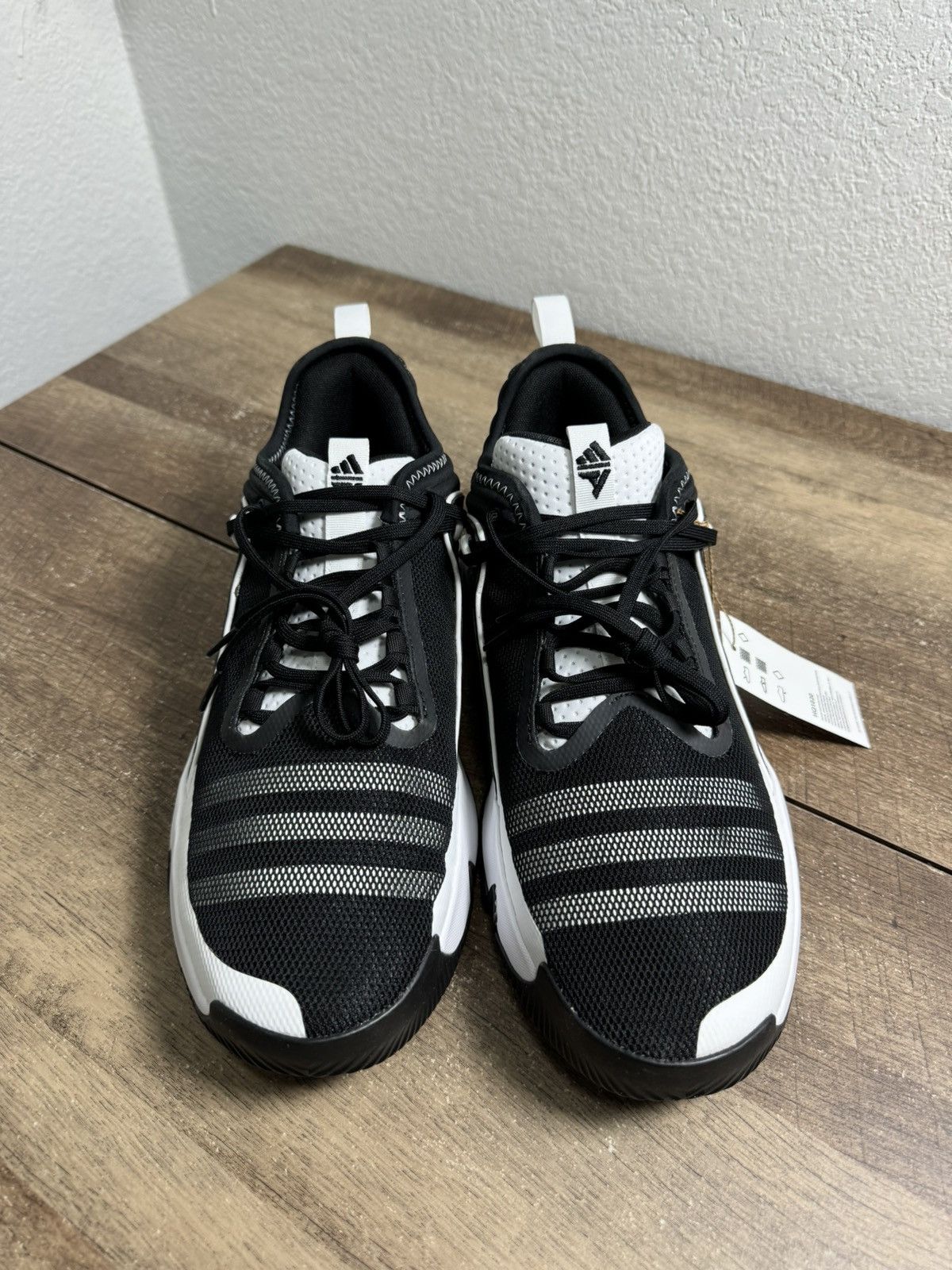 Adidas Adidas Trae Unlimited Basketball Mens 11 Black White New Size US 11 / EU 44 - 3 Thumbnail