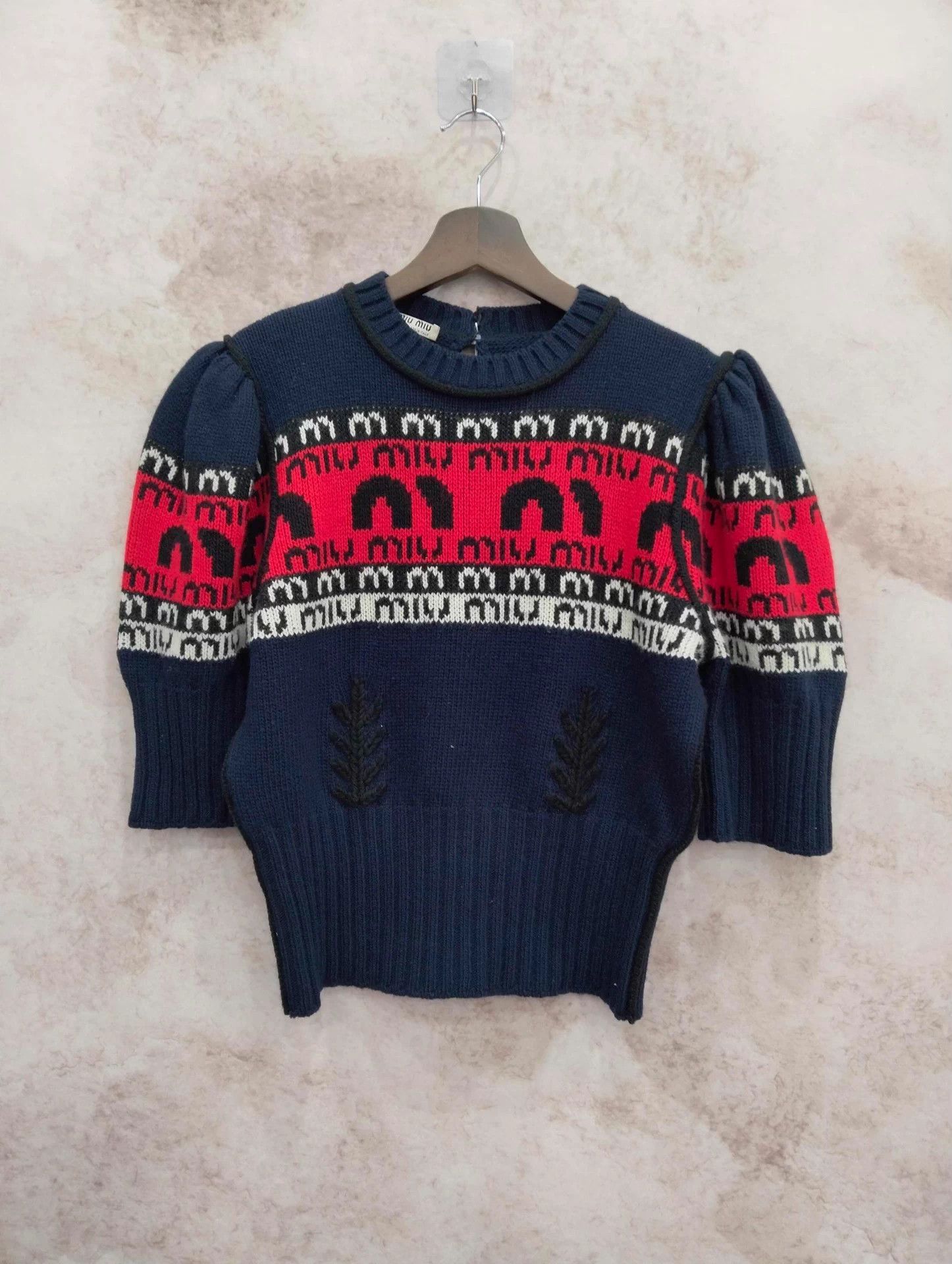 Miu Miu MIUMIU knit short-sleeve 40 Size S / US 4 / IT 40 - 1 Thumbnail