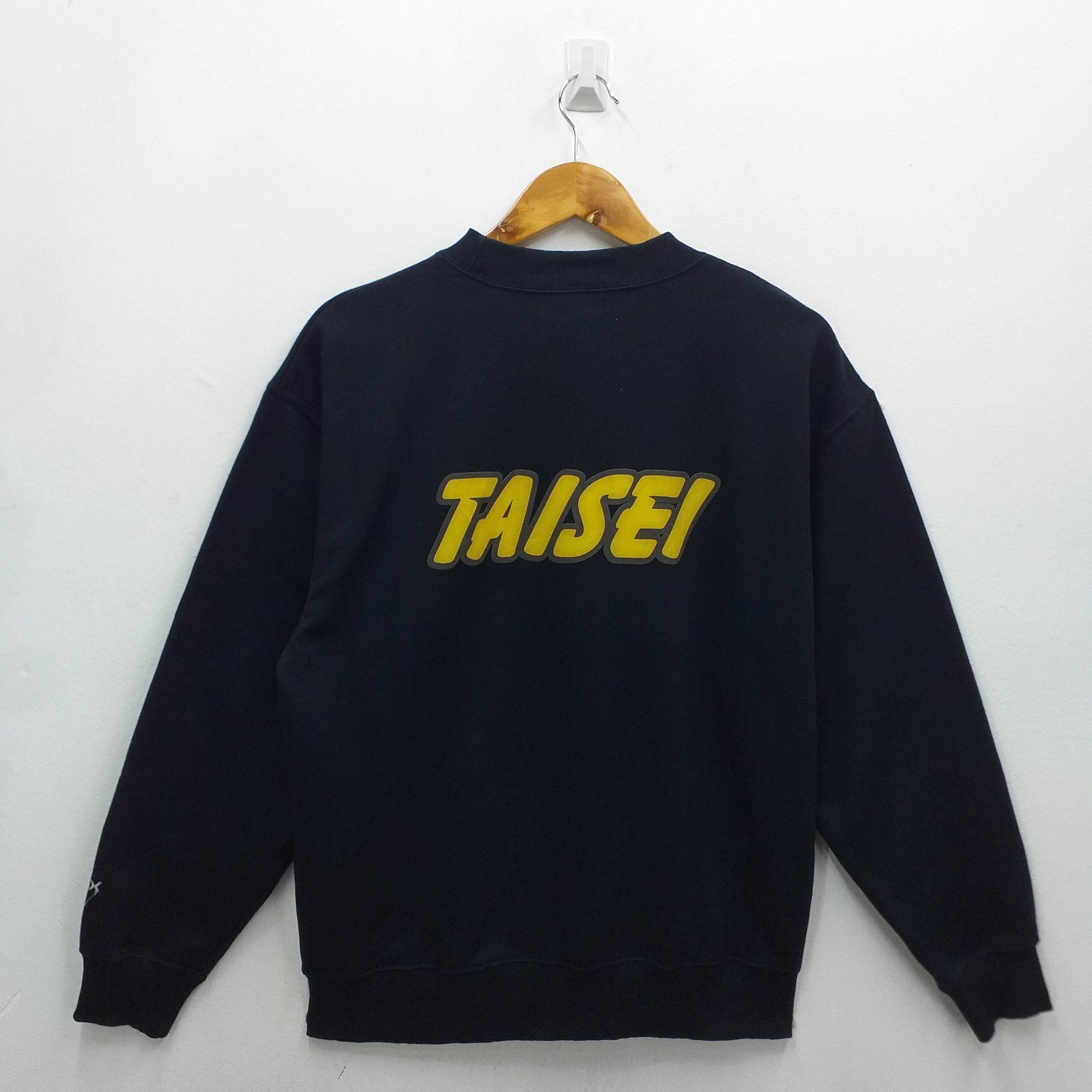 image of Vintage Japanesse Brand Taisei Sweatshirt -Sw013 in Black, Men's (Size Medium)