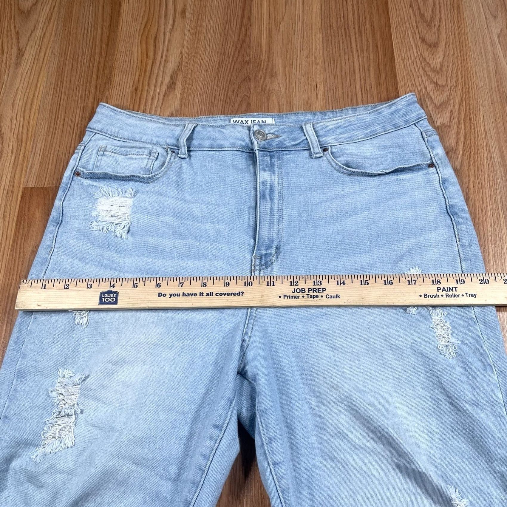 Vintage WAX JEAN Jeans Women’s Size 13/31 Stretch Blue Denim Pants Size 34" / US 12 / IT 48 - 5 Thumbnail