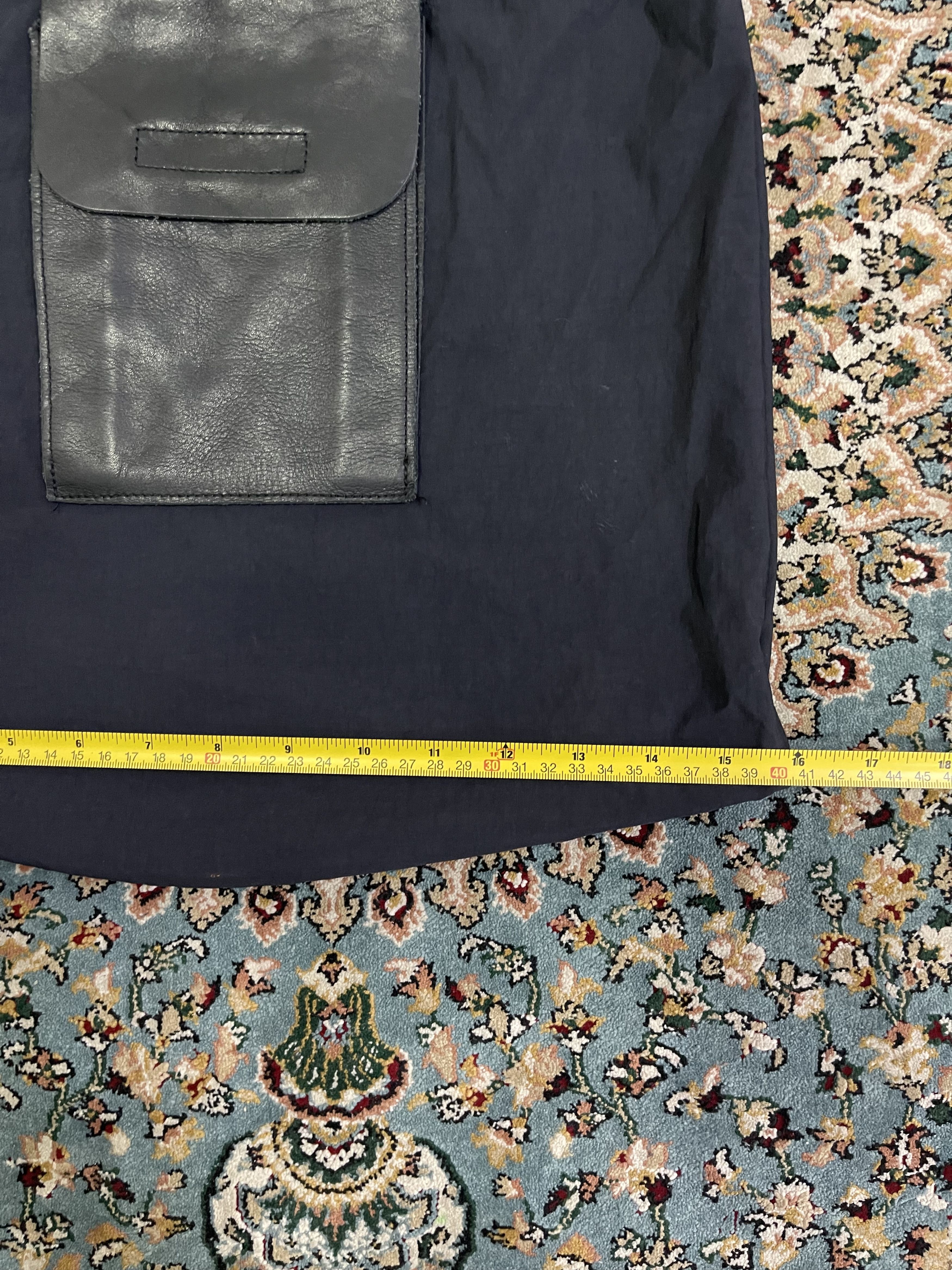 Yohji Yamamoto WXYZ Workshop by Yohji Yamamoto Slingbag Leather Pocket Size ONE SIZE - 8 Thumbnail