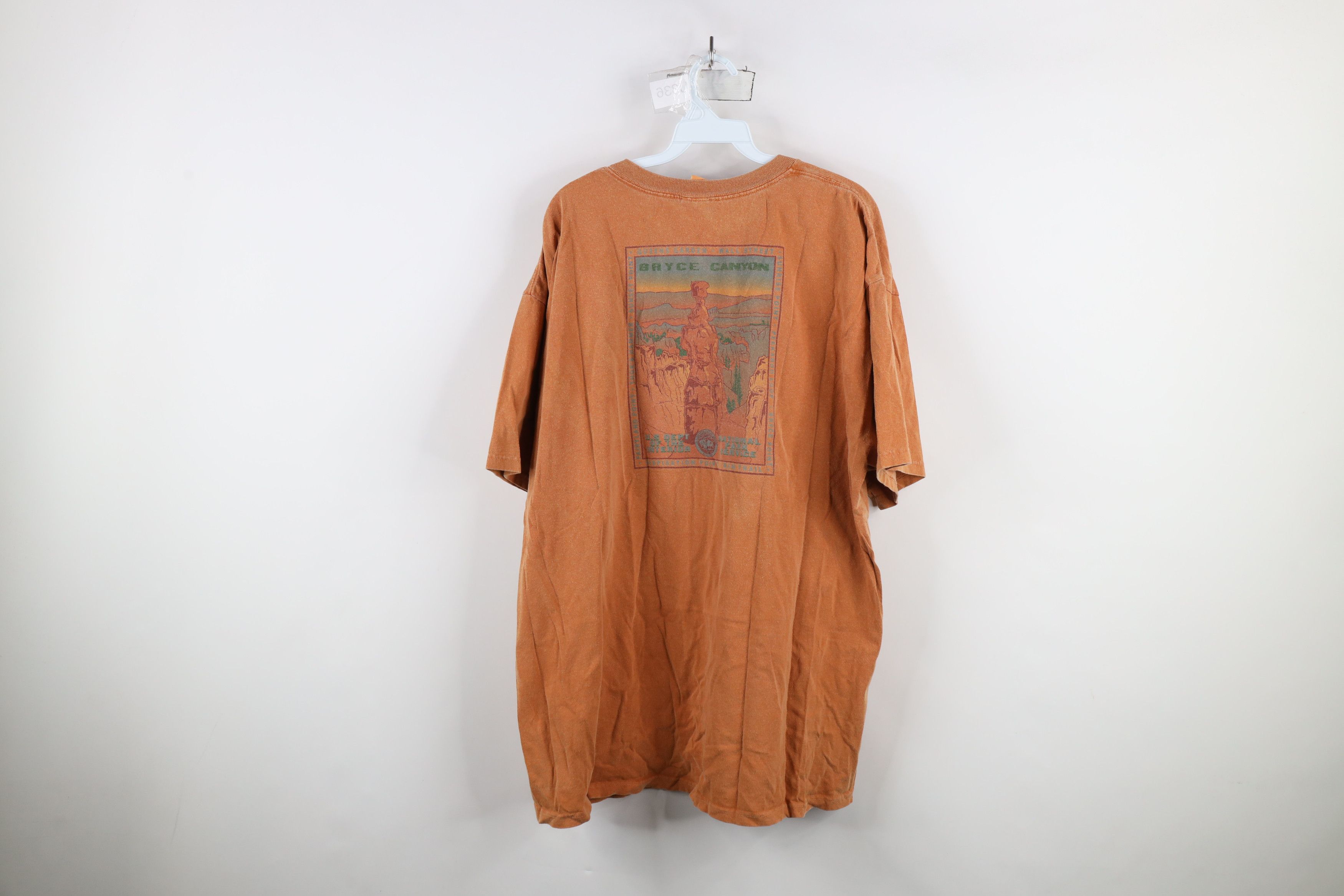 Vintage Vintage 90s Streetwear Bryce Canyon National Park T-Shirt Size US XXL / EU 58 / 5 - 11 Thumbnail