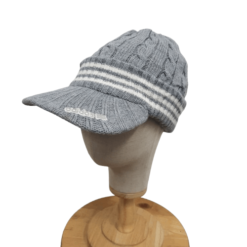 Adidas 🏔 Adidas flag 3 stripes visor beanie cap Size ONE SIZE - 1 Thumbnail