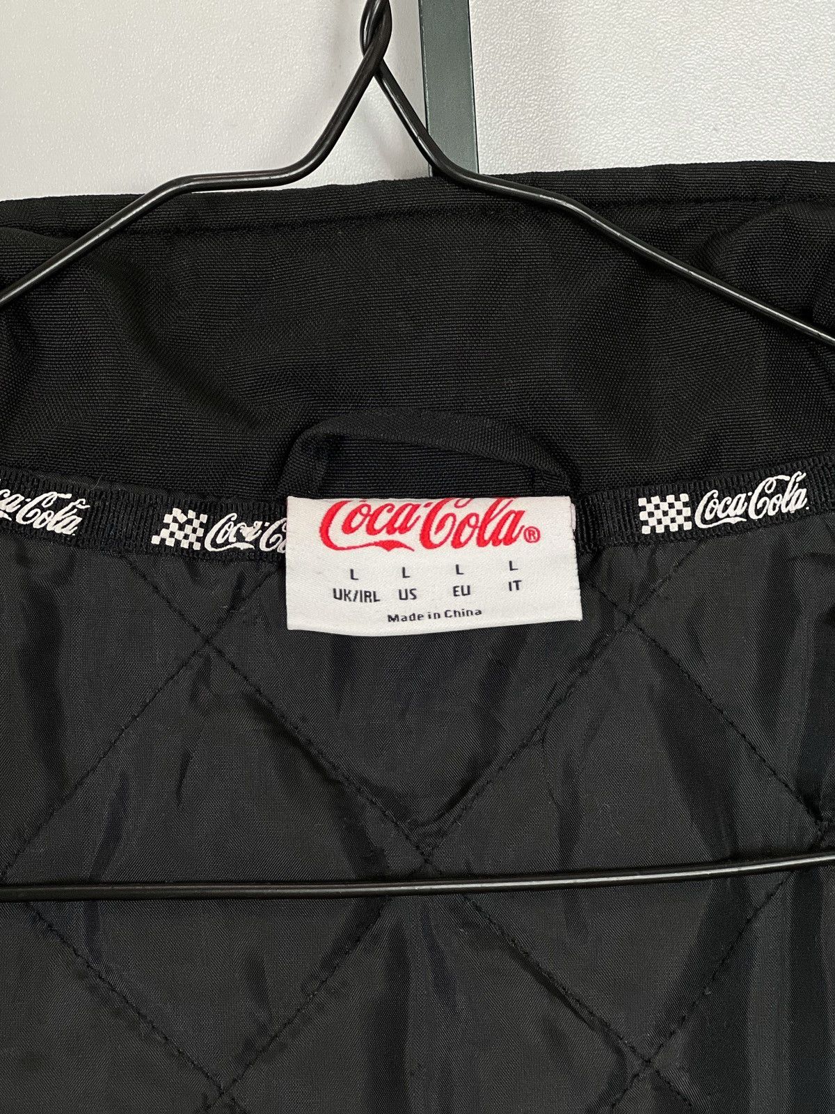 Chase Authentics Vintage Coca Cola NASCAR Racing Bomber Embroidered Jacket Size US L / EU 52-54 / 3 - 9 Thumbnail
