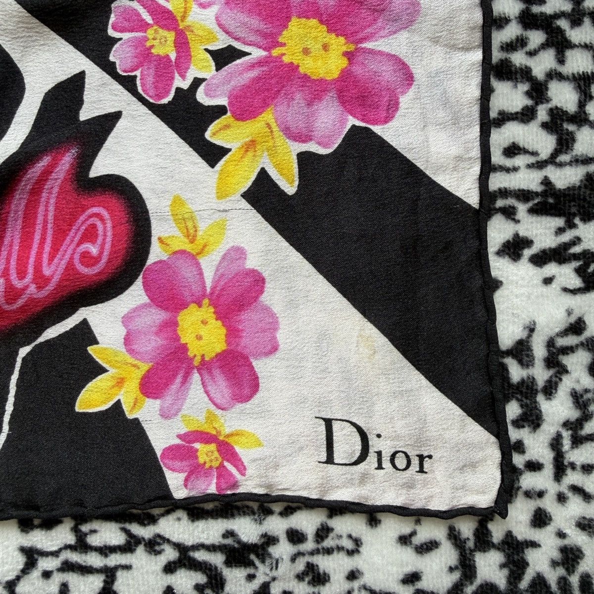 Dior SS04 Dior Dolls by John Galliano Scarf Size ONE SIZE - 2 Thumbnail