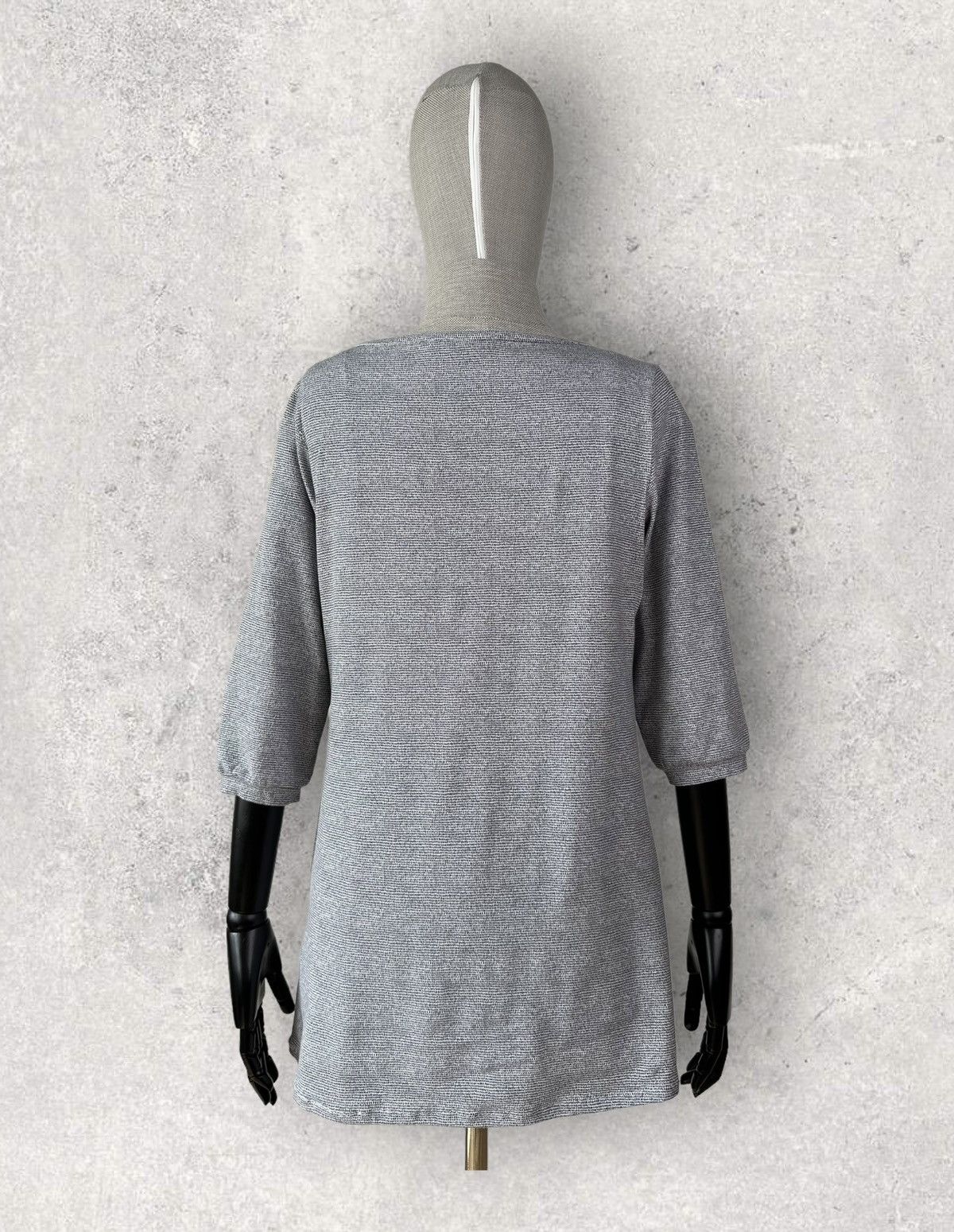 Marimekko MARIMEKKO PISKU Stretch Cotton 3/4 Sleeve Dress Tunic Size M / US 6-8 / IT 42-44 - 3 Thumbnail